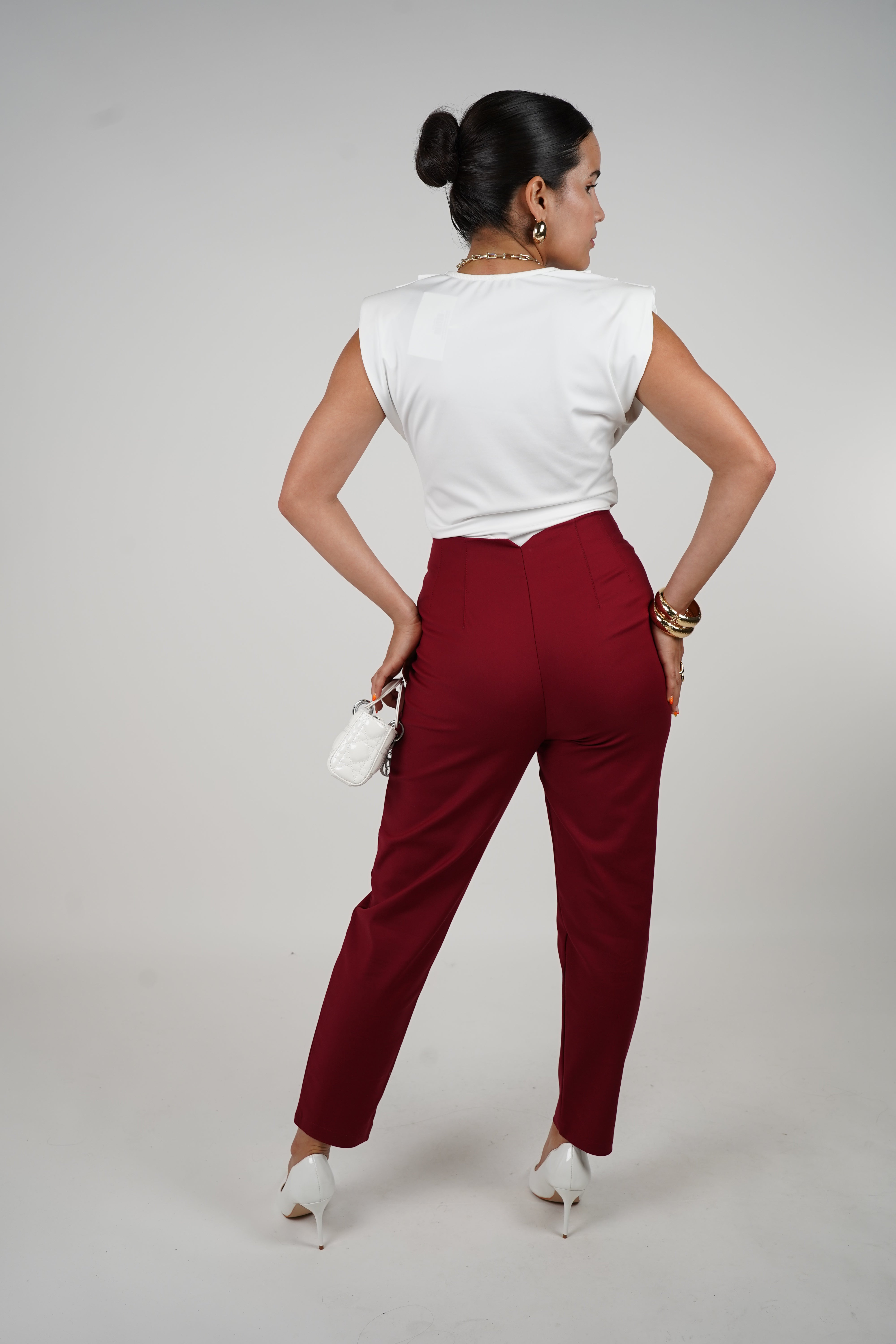 Emily Pants – Sleek Tailored Fit in Multiple Colors