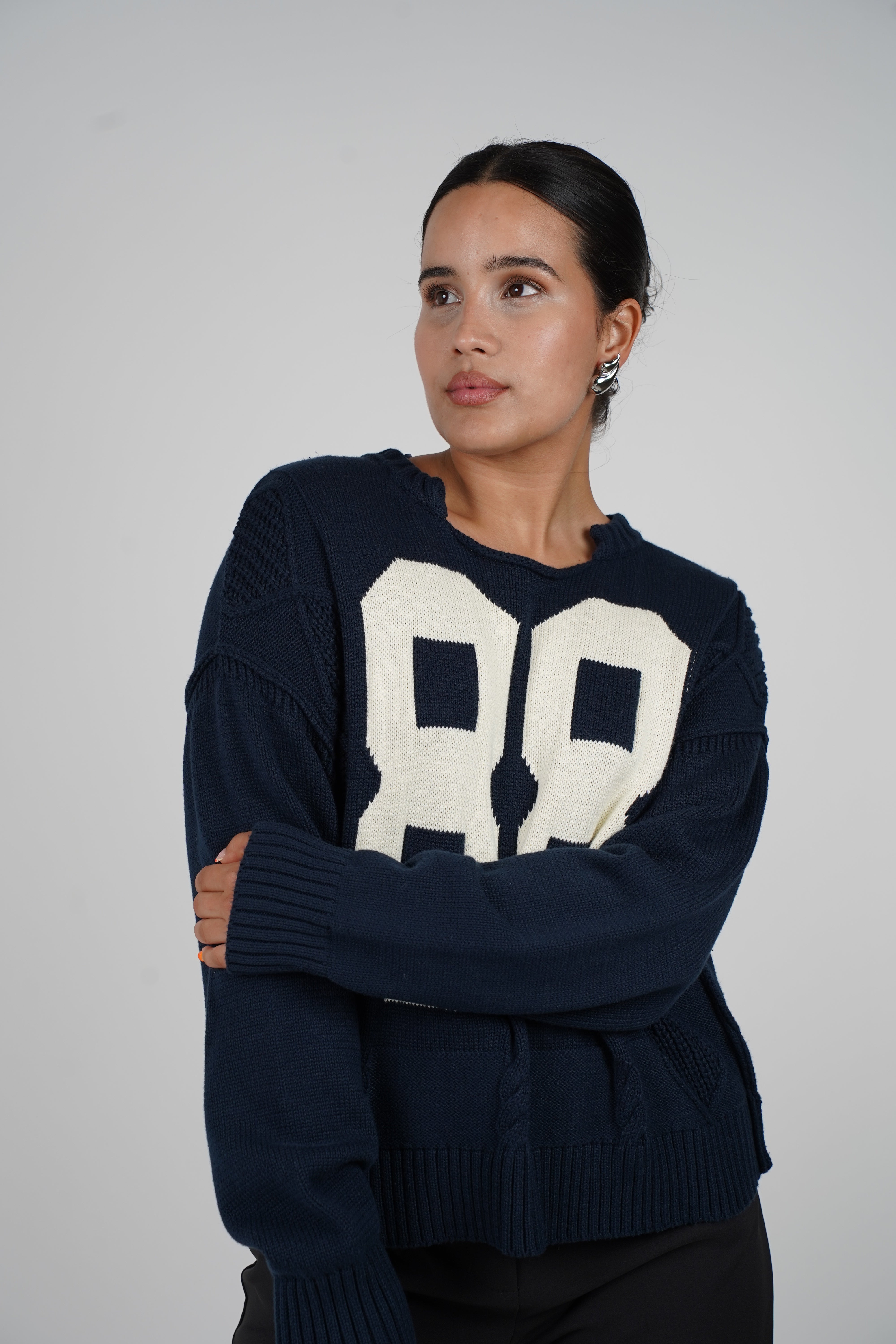 88 Sweater – Sporty Knit with Retro Vibes