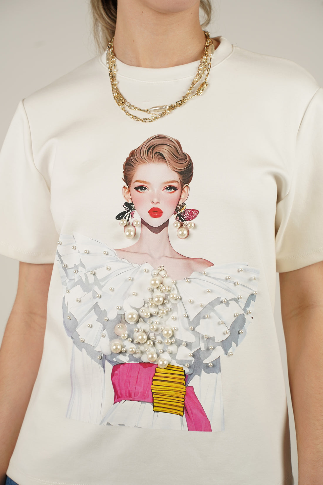 Marcela Women Top – Bold, Artistic, and Full of Attitude