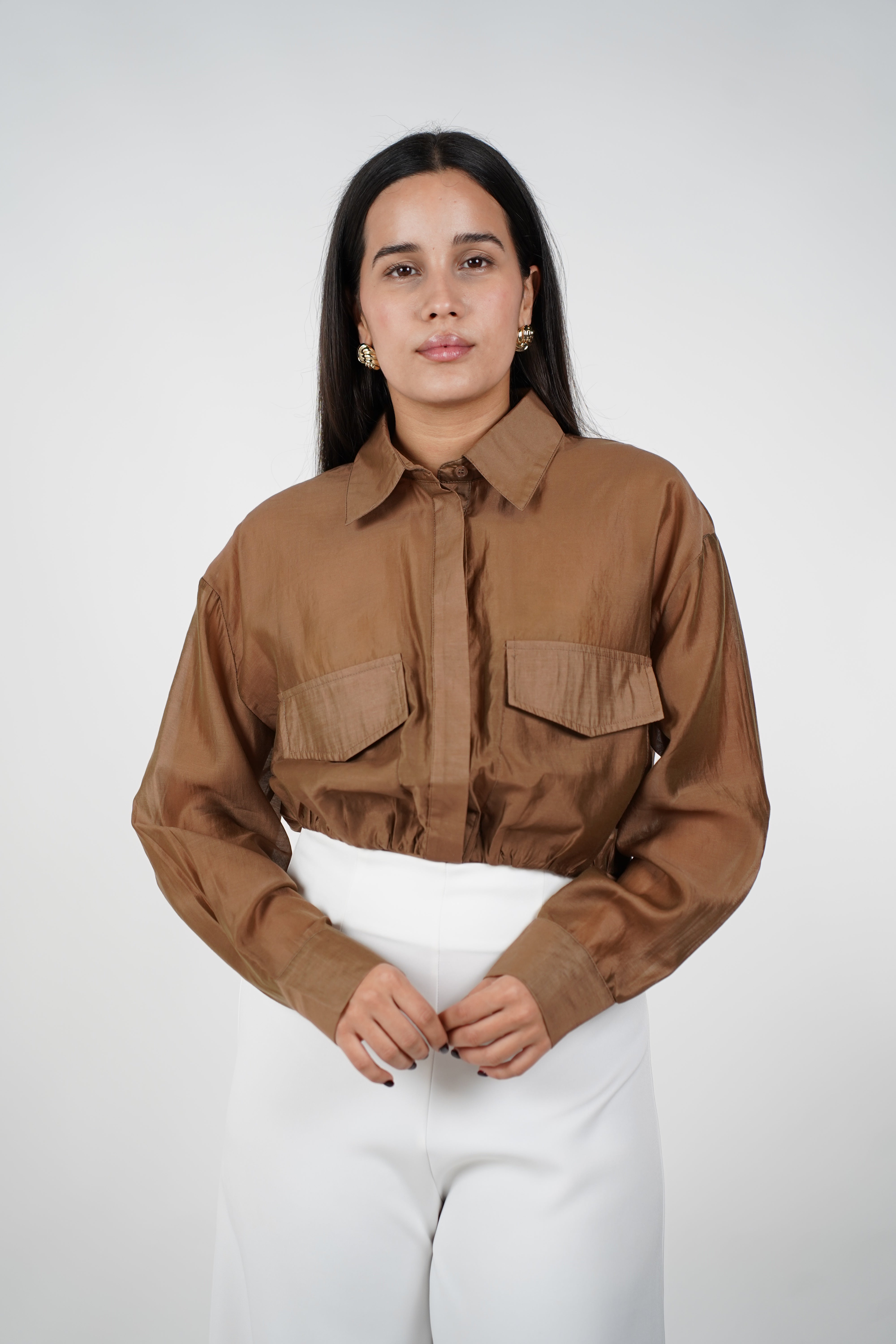 Ovia Sheer Crop Tops – Light, Airy, and Effortlessly Chic