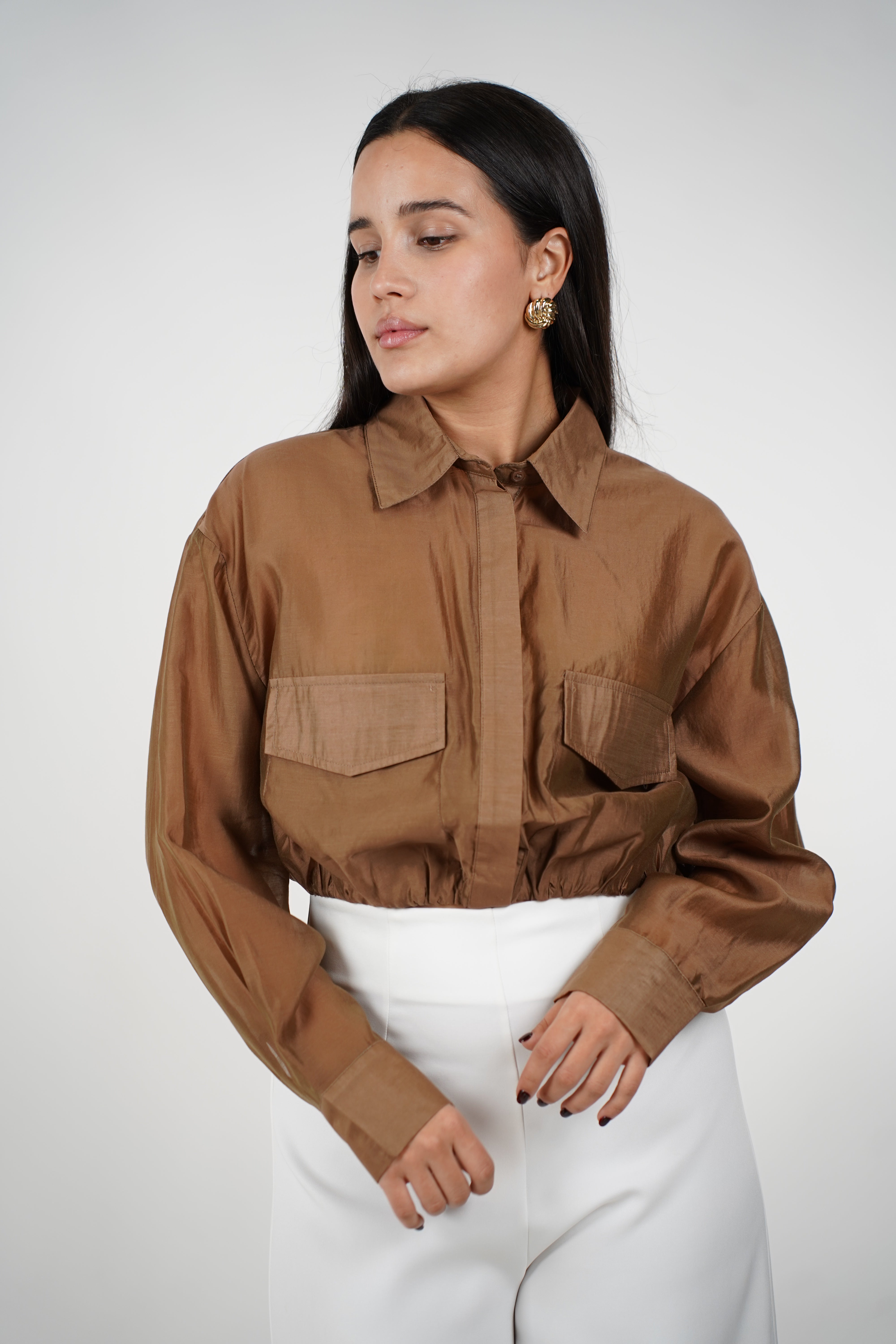 Ovia Sheer Crop Tops – Light, Airy, and Effortlessly Chic