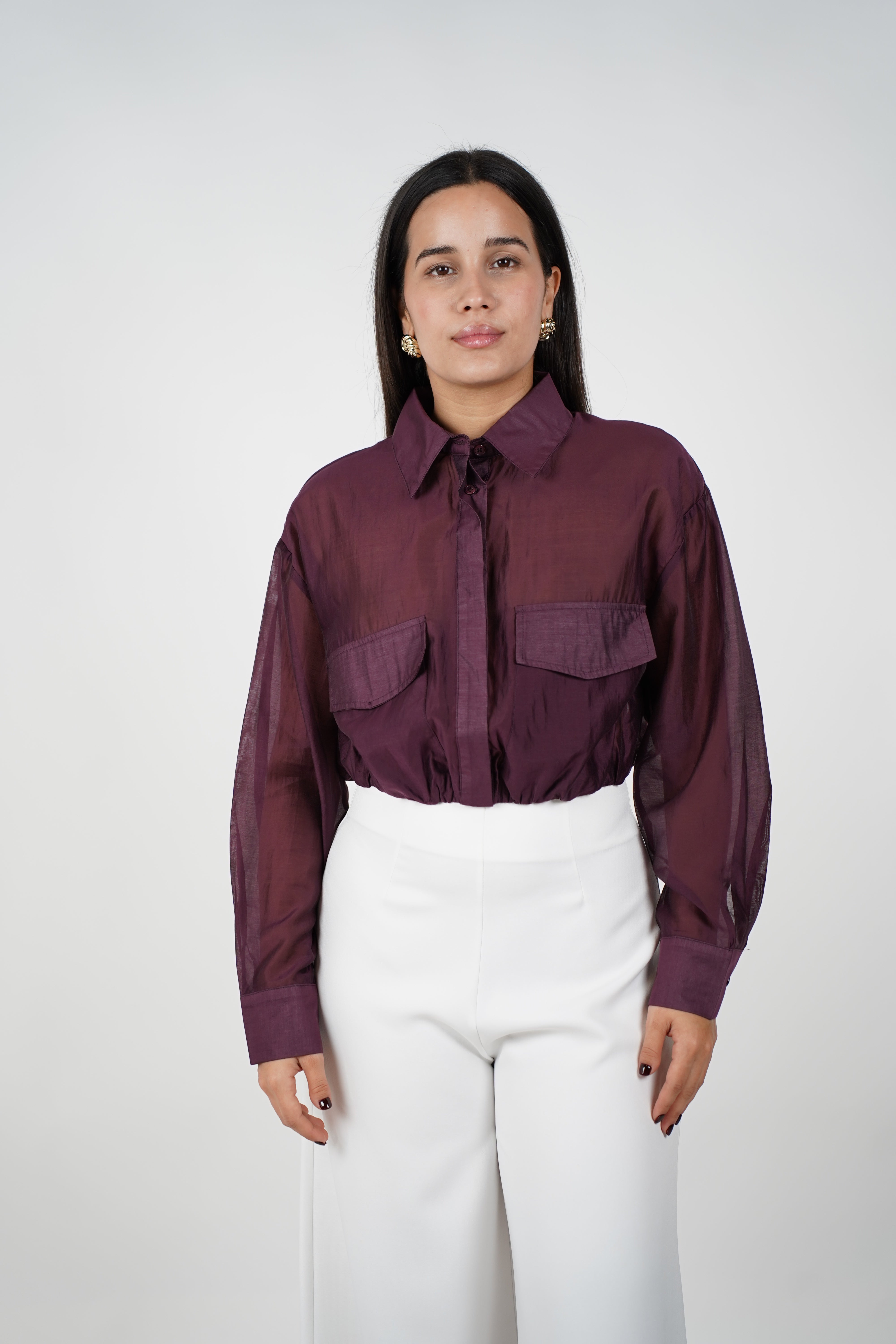 Ovia Sheer Crop Tops – Light, Airy, and Effortlessly Chic