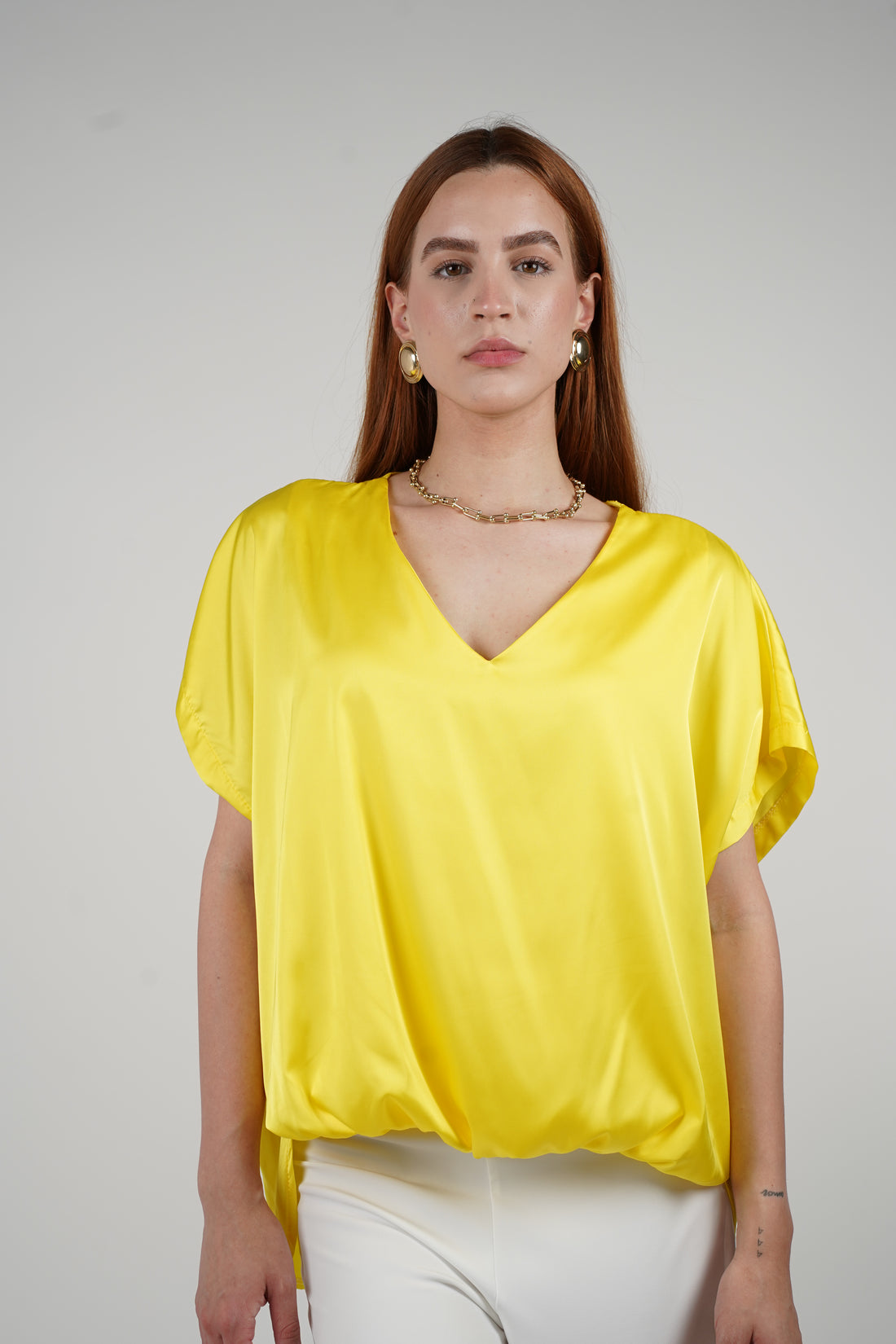 Juanita Silk Blouse – Effortless Elegance for Any Day