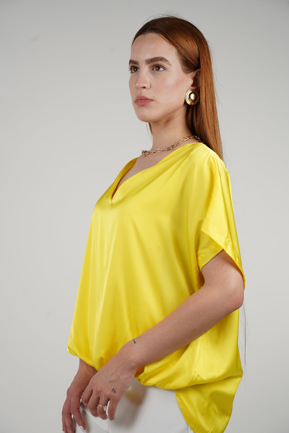 Juanita Silk Blouse – Effortless Elegance for Any Day