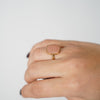 Zarie Pebble Ring – Glossy Pop of Color