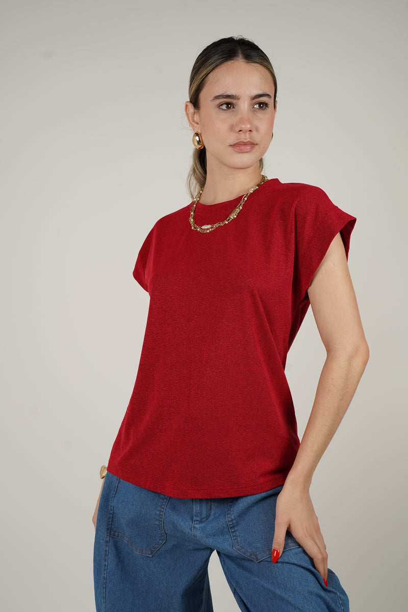 Lurex Blouse – Subtle Sparkle, Effortless Style