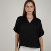 Rynna Flaca Top – Effortless Everyday Collared Blouse