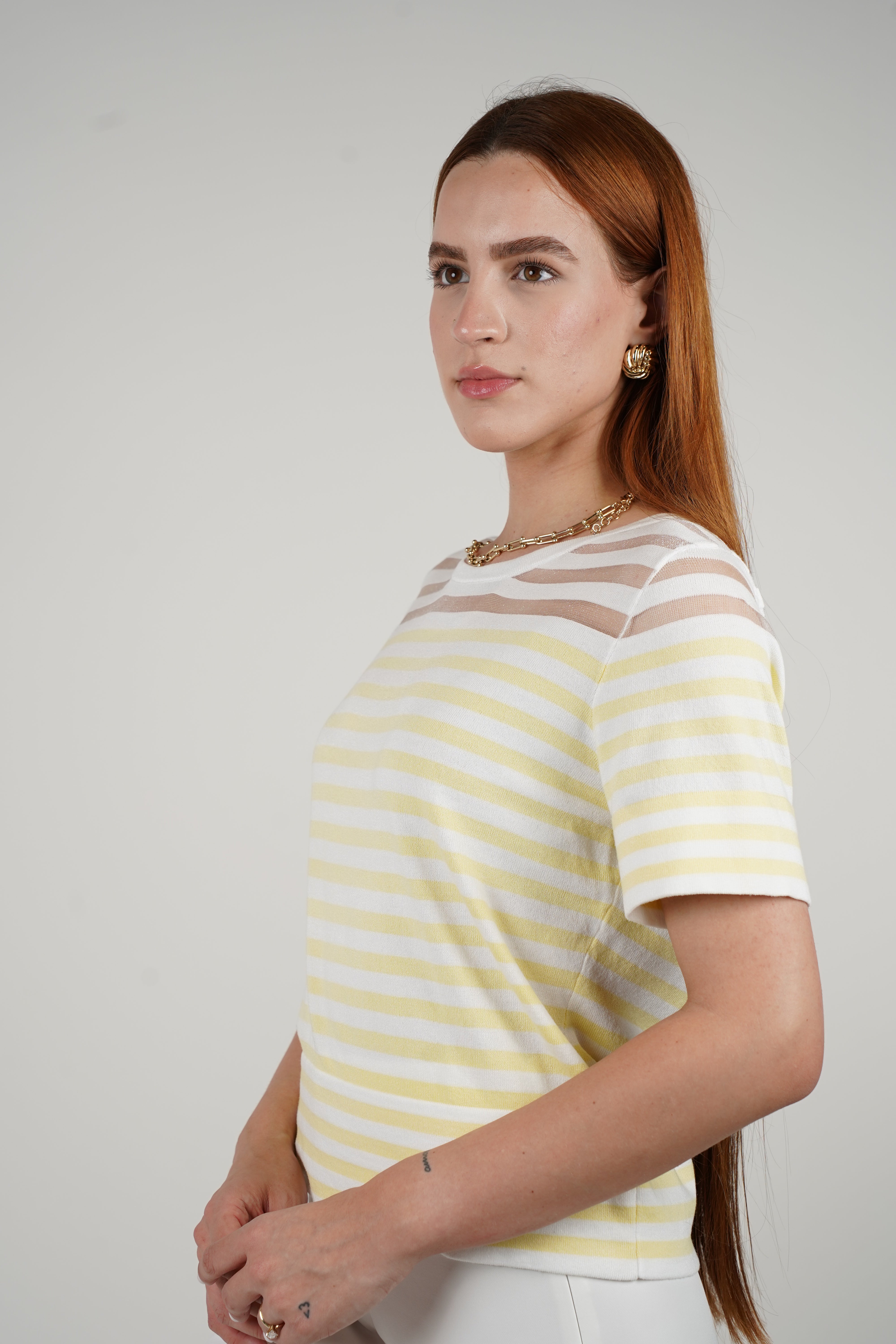 Viviana Striped T-Shirt – Classic Fit with a Modern Twist