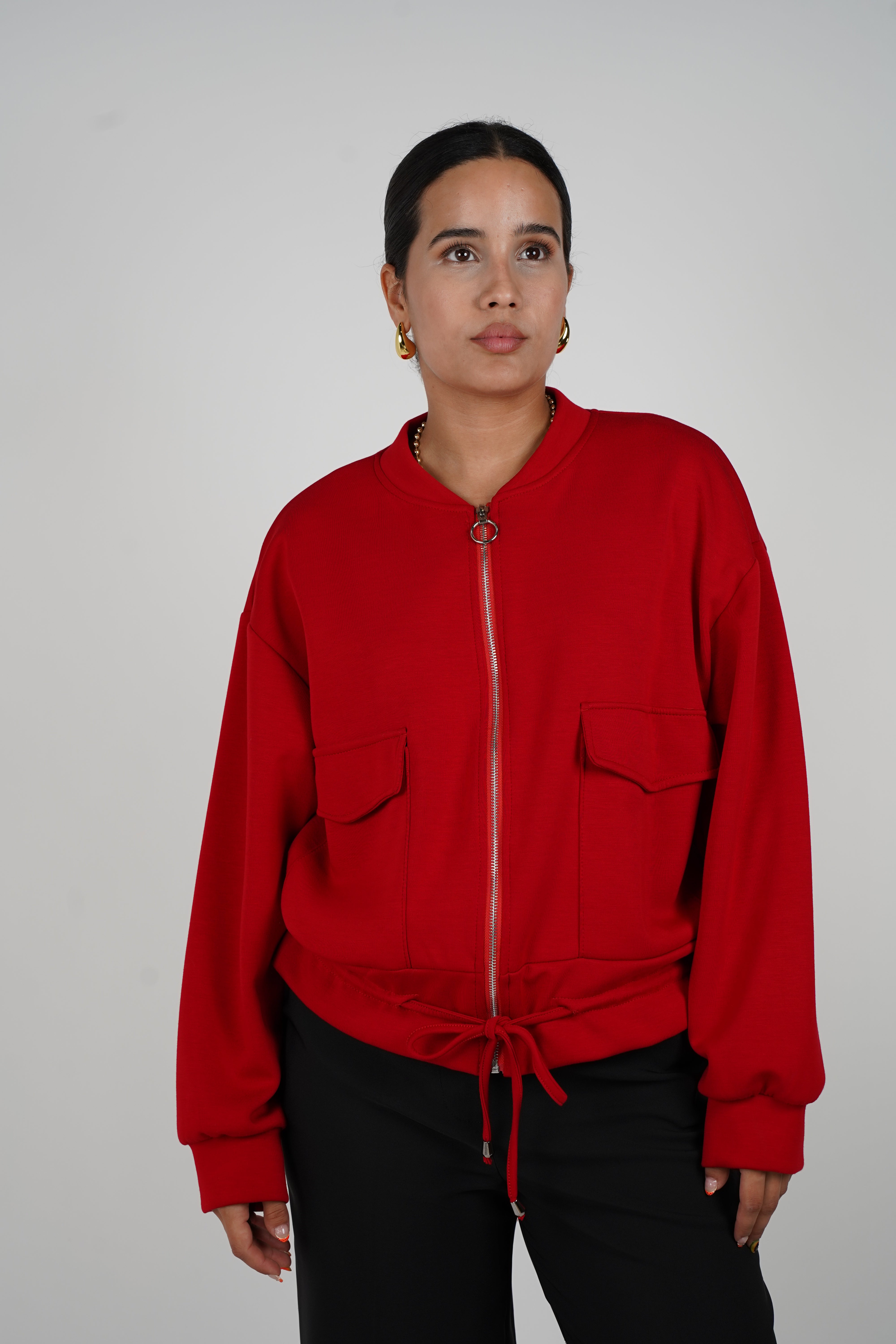 Yalitza Jacket – Sleek Utility with a Feminine Touch