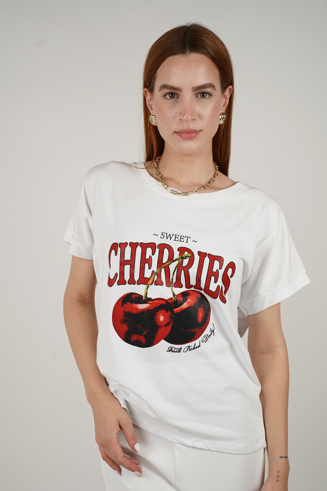 Sweet Cherries Italian Top – Playful Retro Energy