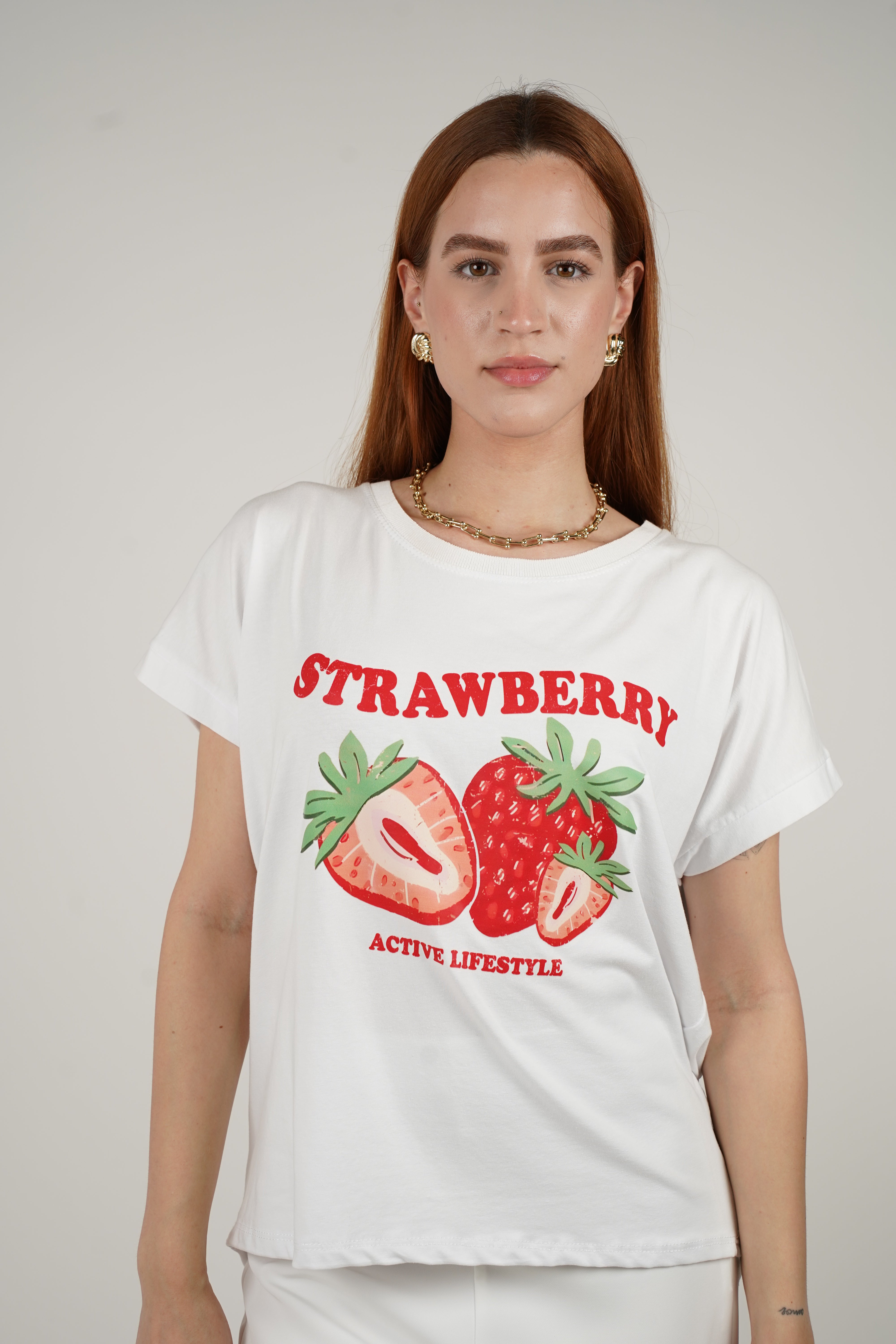 Strawberry T-Shirt – Fresh & Fun Everyday Tee