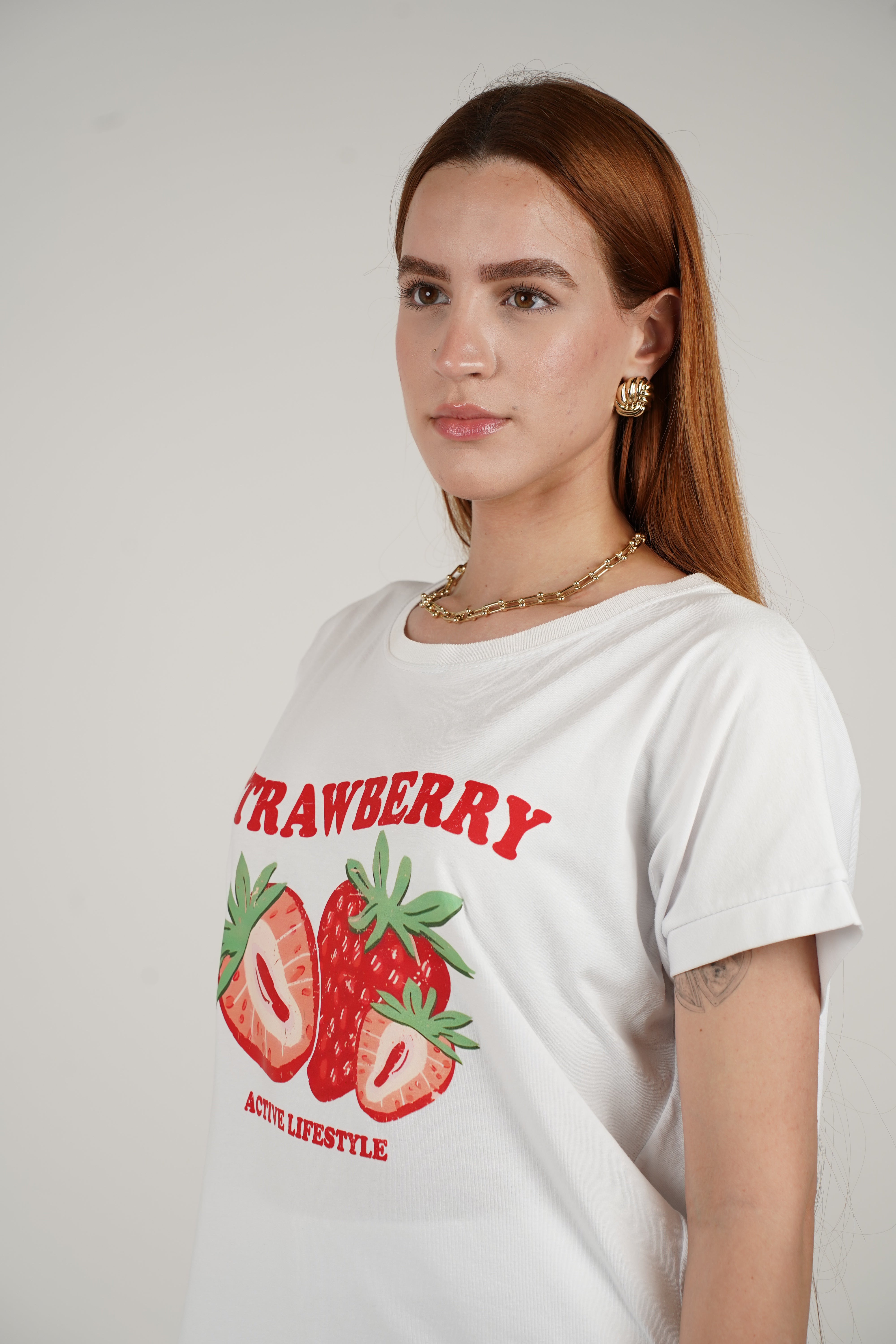 Strawberry T-Shirt – Fresh & Fun Everyday Tee