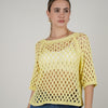 Zeka Cardigan Sweater – Open Knit Pullover