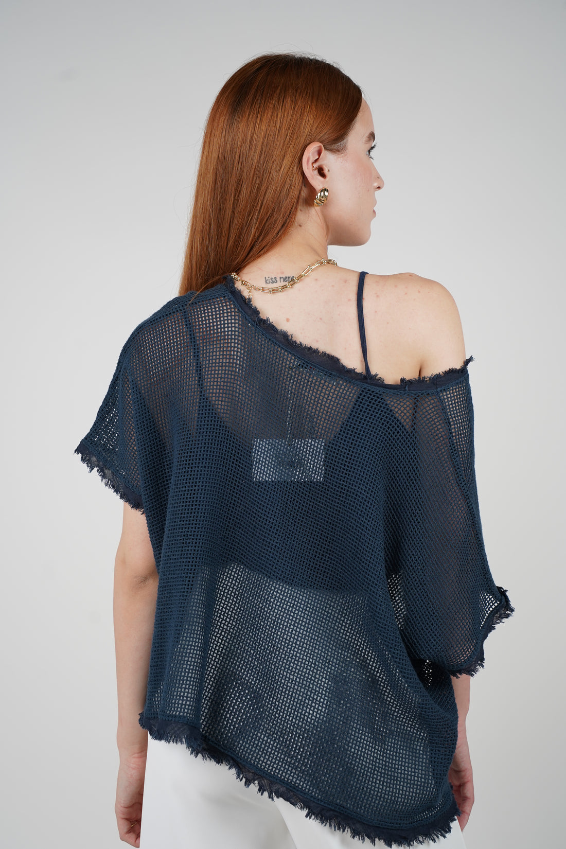 Hermita Knitted Top – Lightweight Textured Style with a Laid-Back Feel