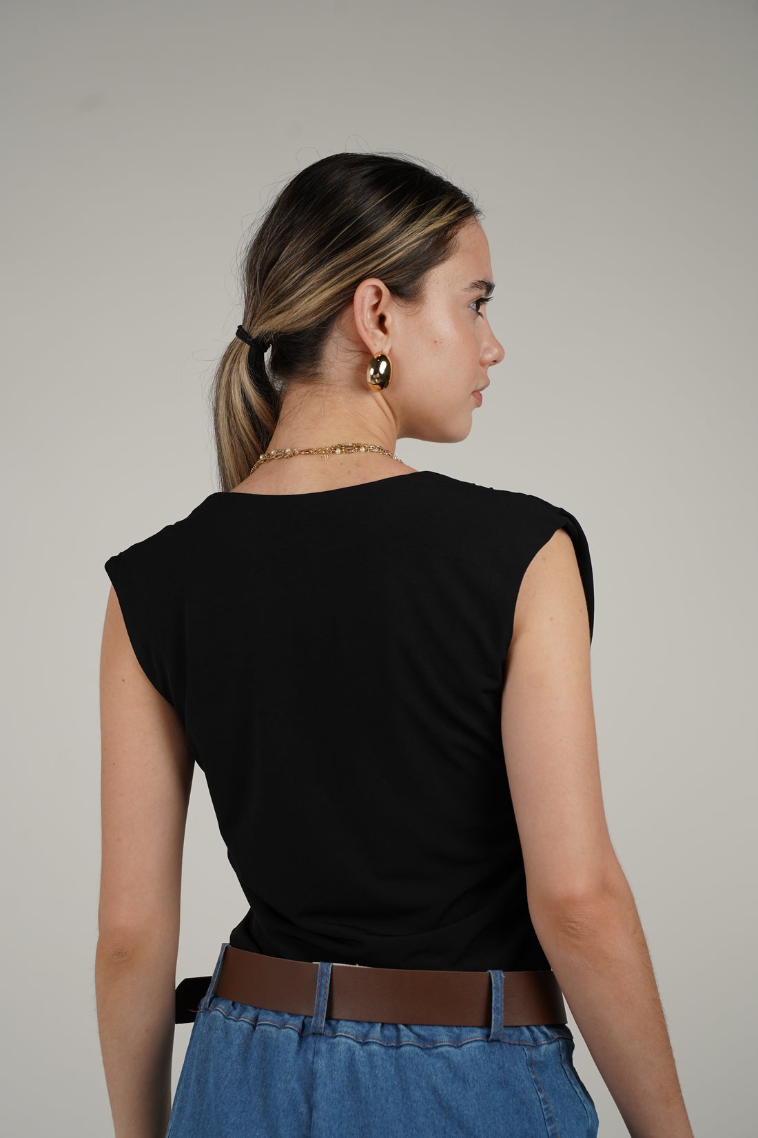 V Neck Bodysuit – Sleek, Sculpted & Timeless