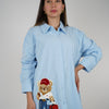 Exclusive Bear Button Down -  Playful Twist on a Classic Shirt