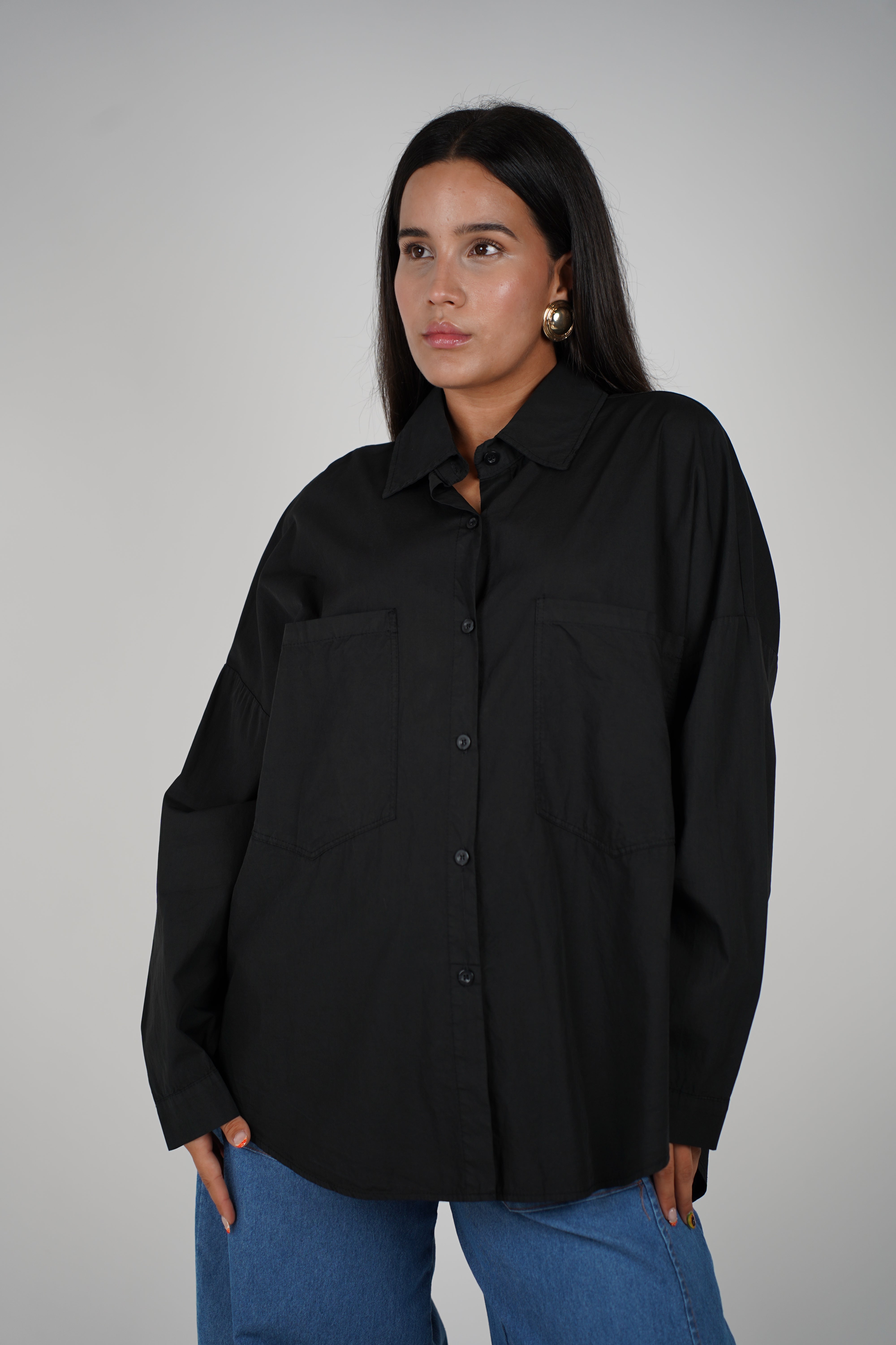 Maeve Oversized Button Down – Bright, Breezy, and Bold