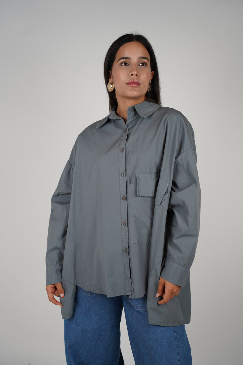 Sheila Oversized Button Down – Effortless Everyday Comfort