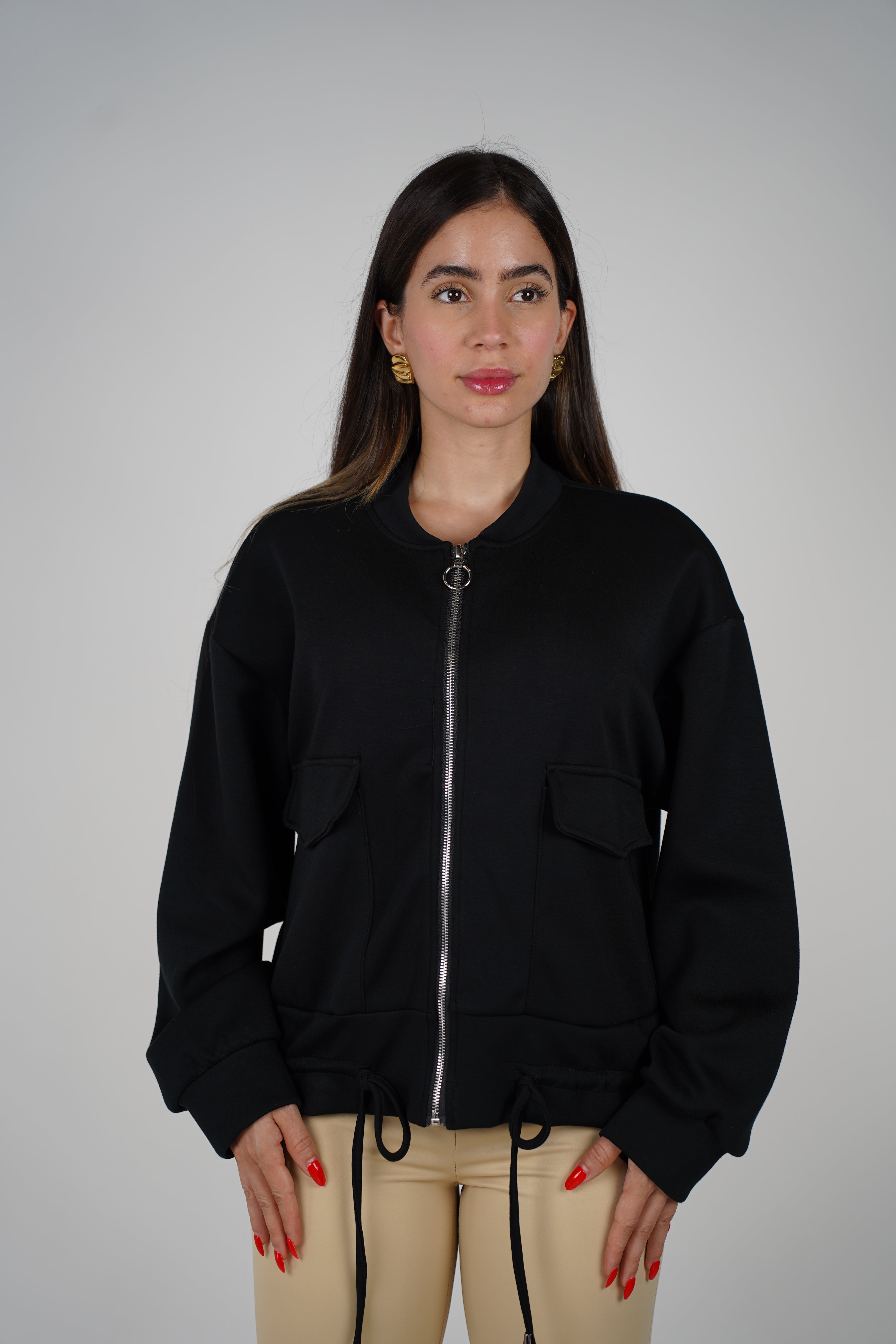Yalitza Jacket – Sleek Utility with a Feminine Touch