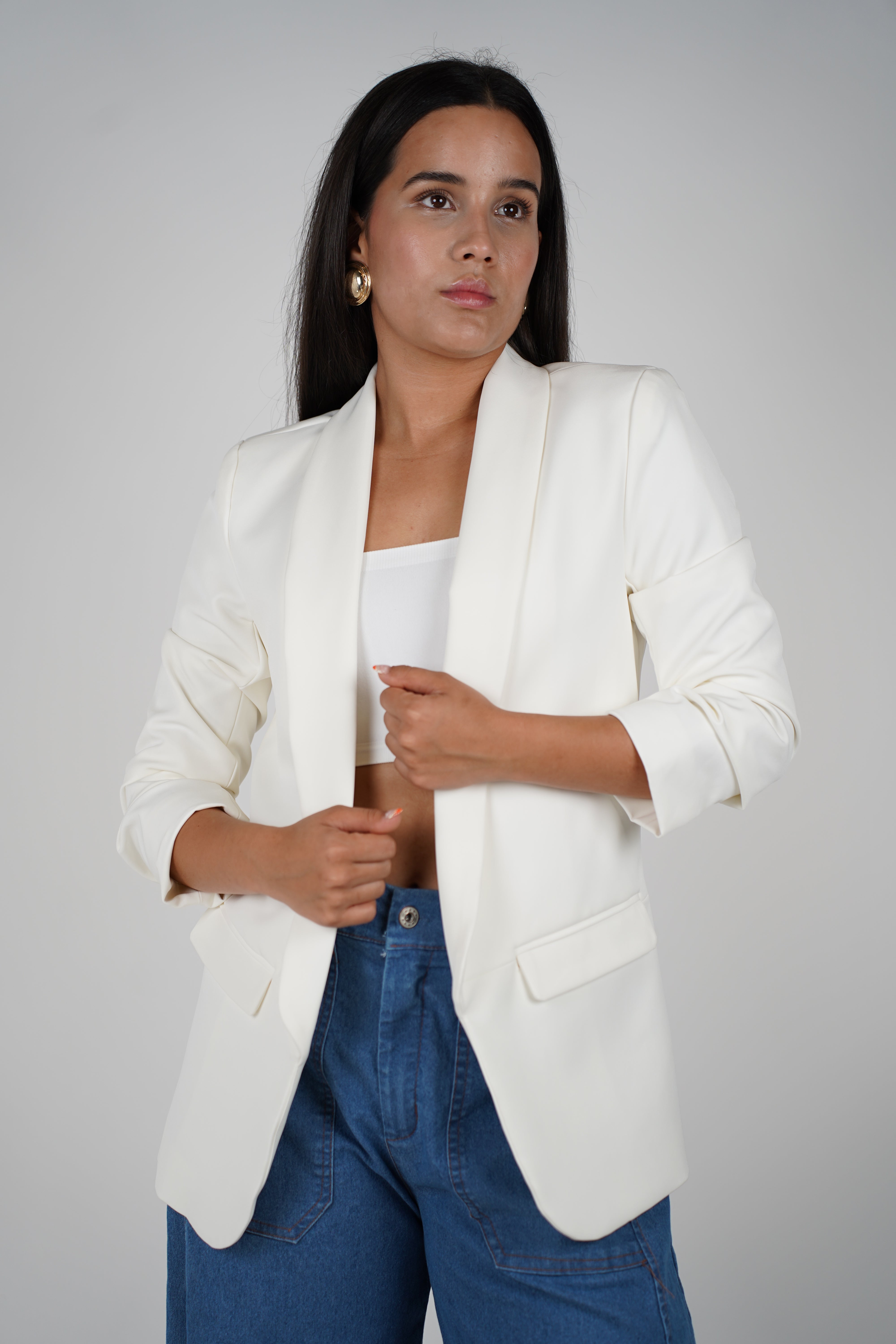 Lark Blazer – Structured Elegance in Vibrant Hues