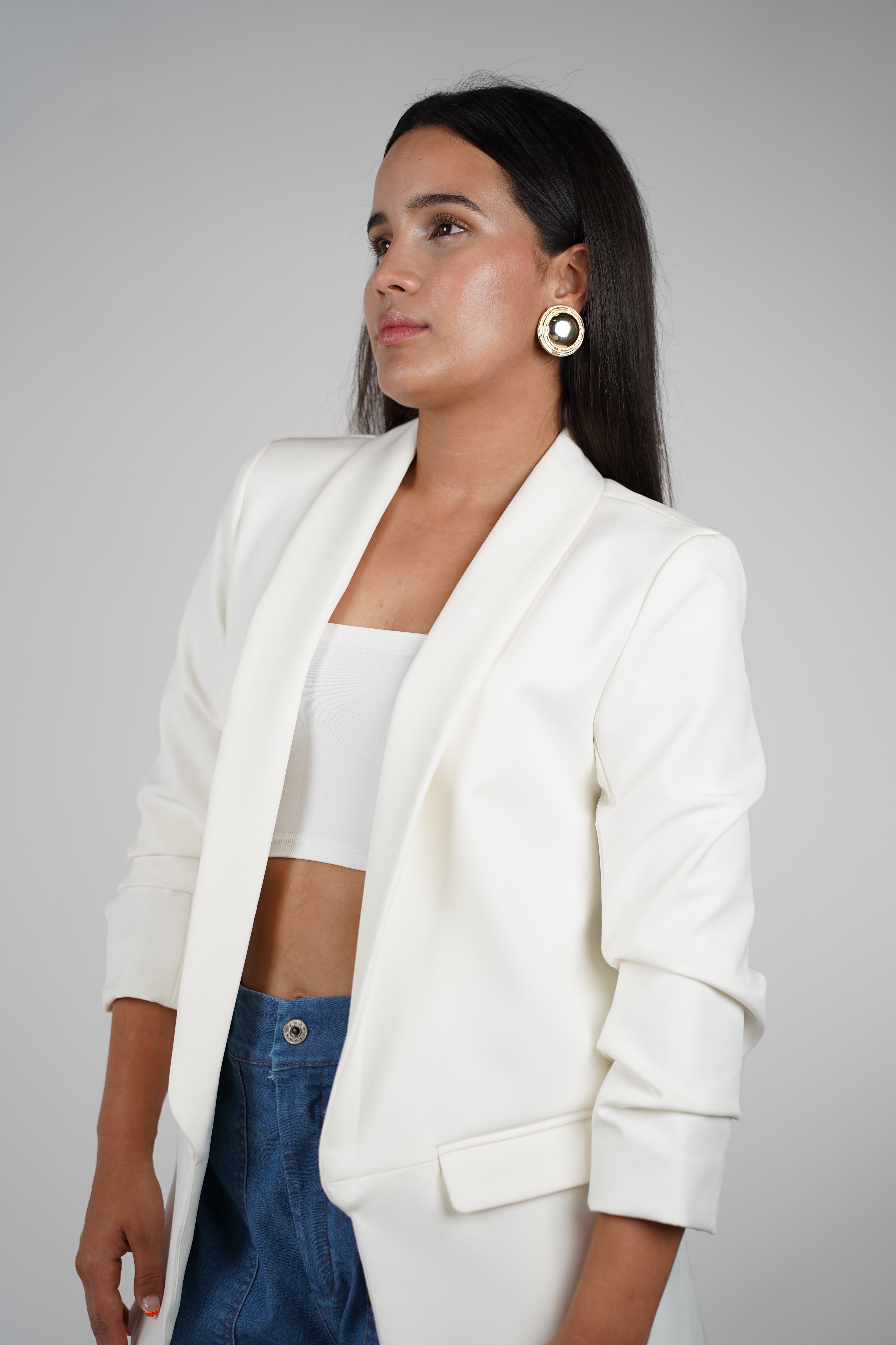 Lark Blazer – Structured Elegance in Vibrant Hues