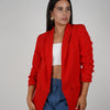 Lark Blazer – Structured Elegance in Vibrant Hues