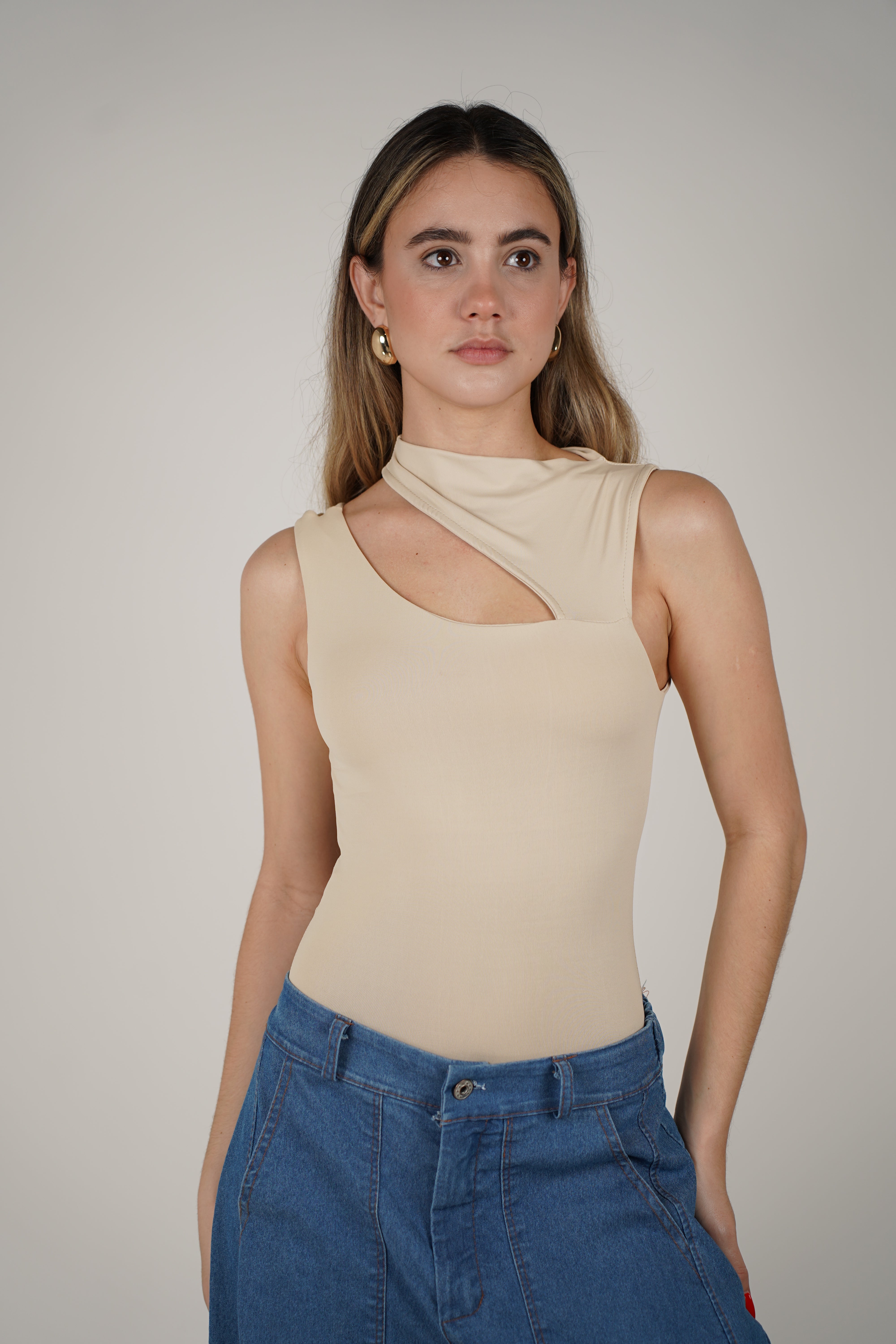 Sheila Bodysuit – Asymmetric & Bold with a Sleek Fit
