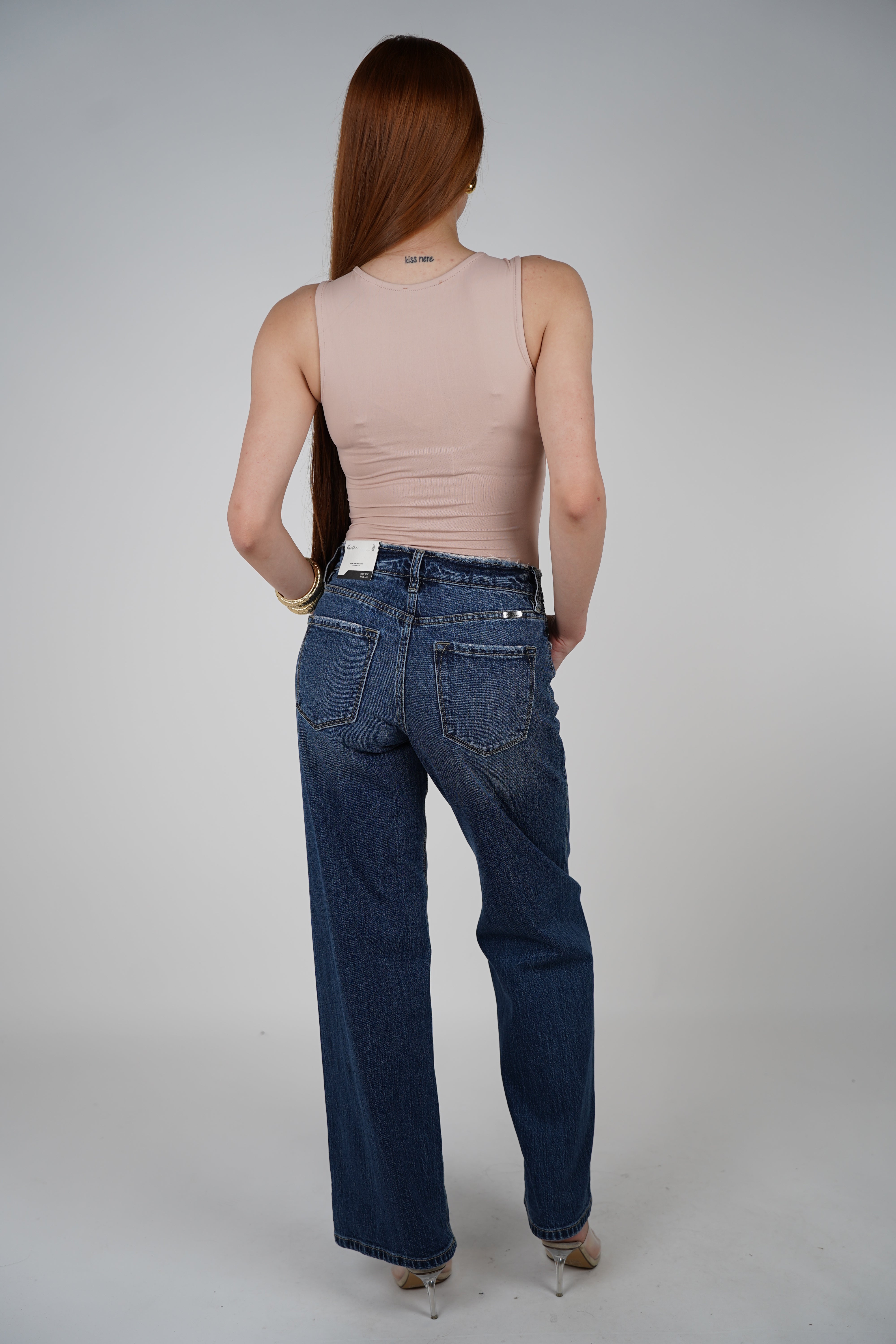 Kamila Jeans – Classic Blue Wash with a Modern Wide Leg