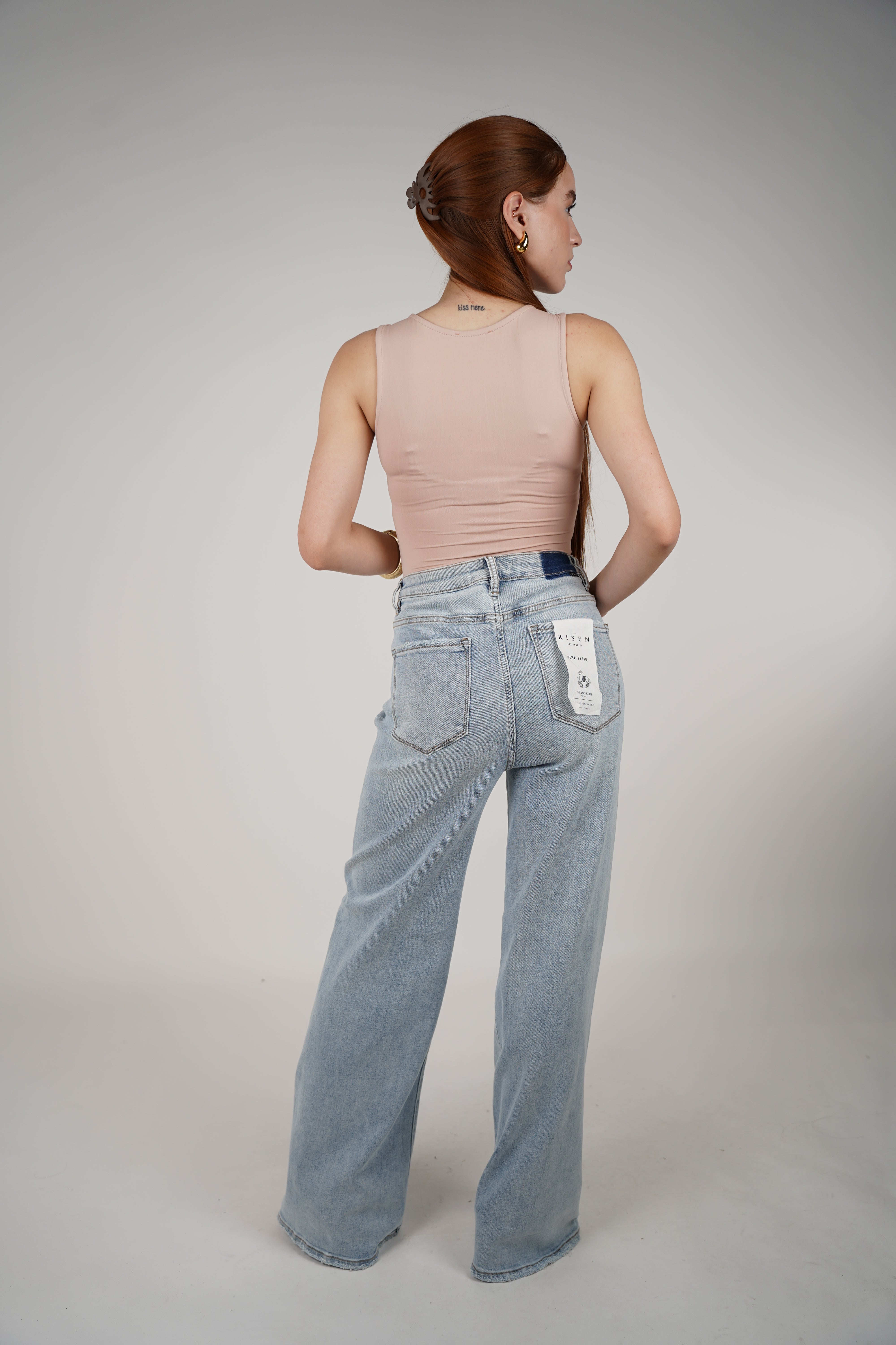 Valeria Blue Jean – Light Wash, High Rise, Timeless Fit