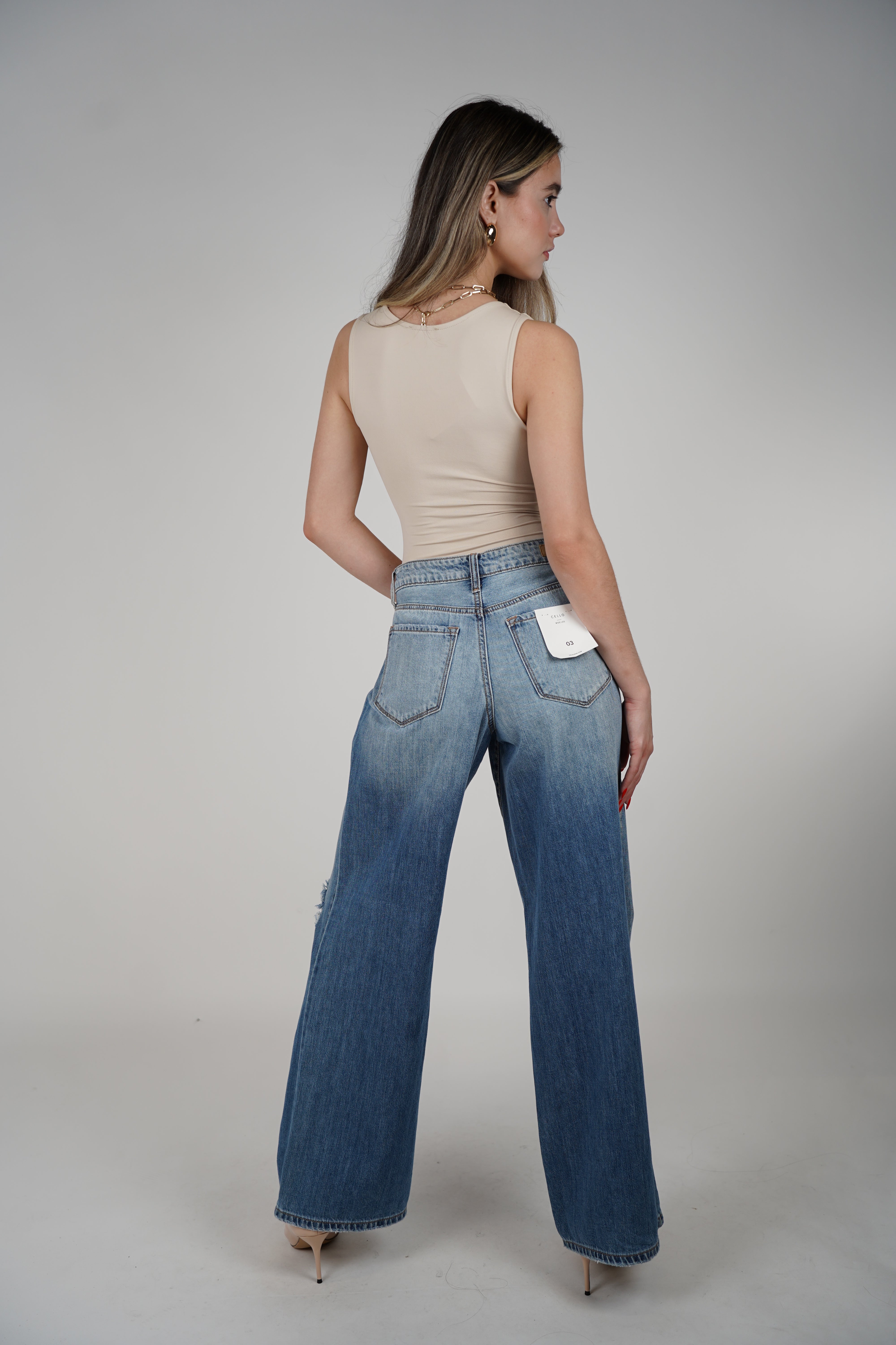 Florencia Wideleg Jeans – Relaxed Fit, Effortless Edge