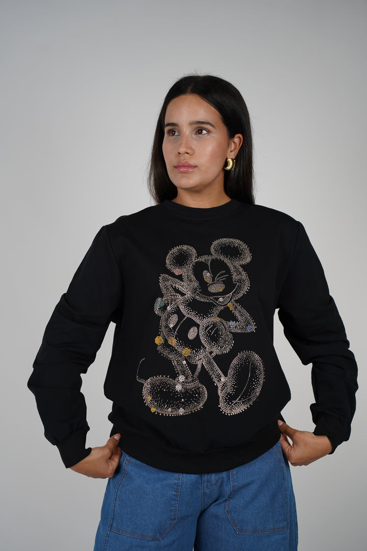 Suéter dorado de Mickey