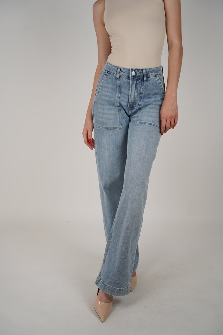 Vaqueros cargo Carla