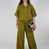 Zayana Linen Pants – Relaxed Black Wide-Leg Comfort