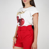 Luxin Belted Shorts – High-Waisted Structured Shorts with Matching Belt