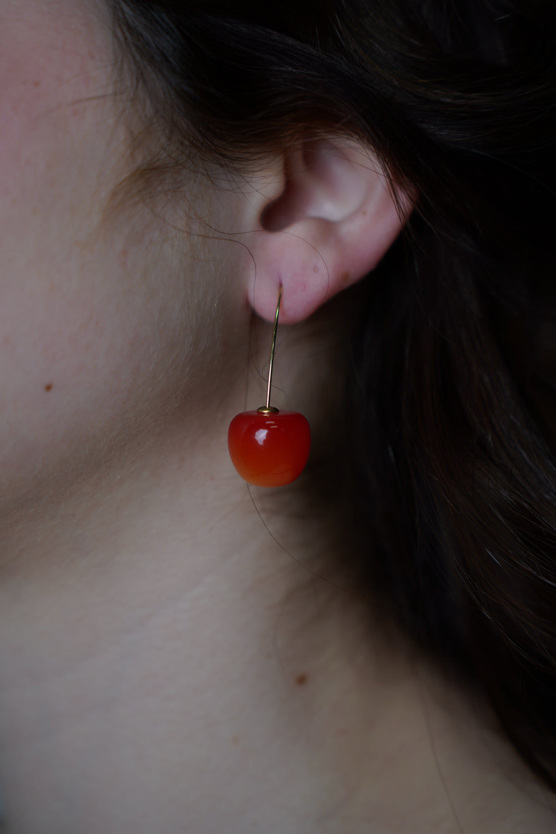 Nancy Cherry Earrings - Carema Boutique