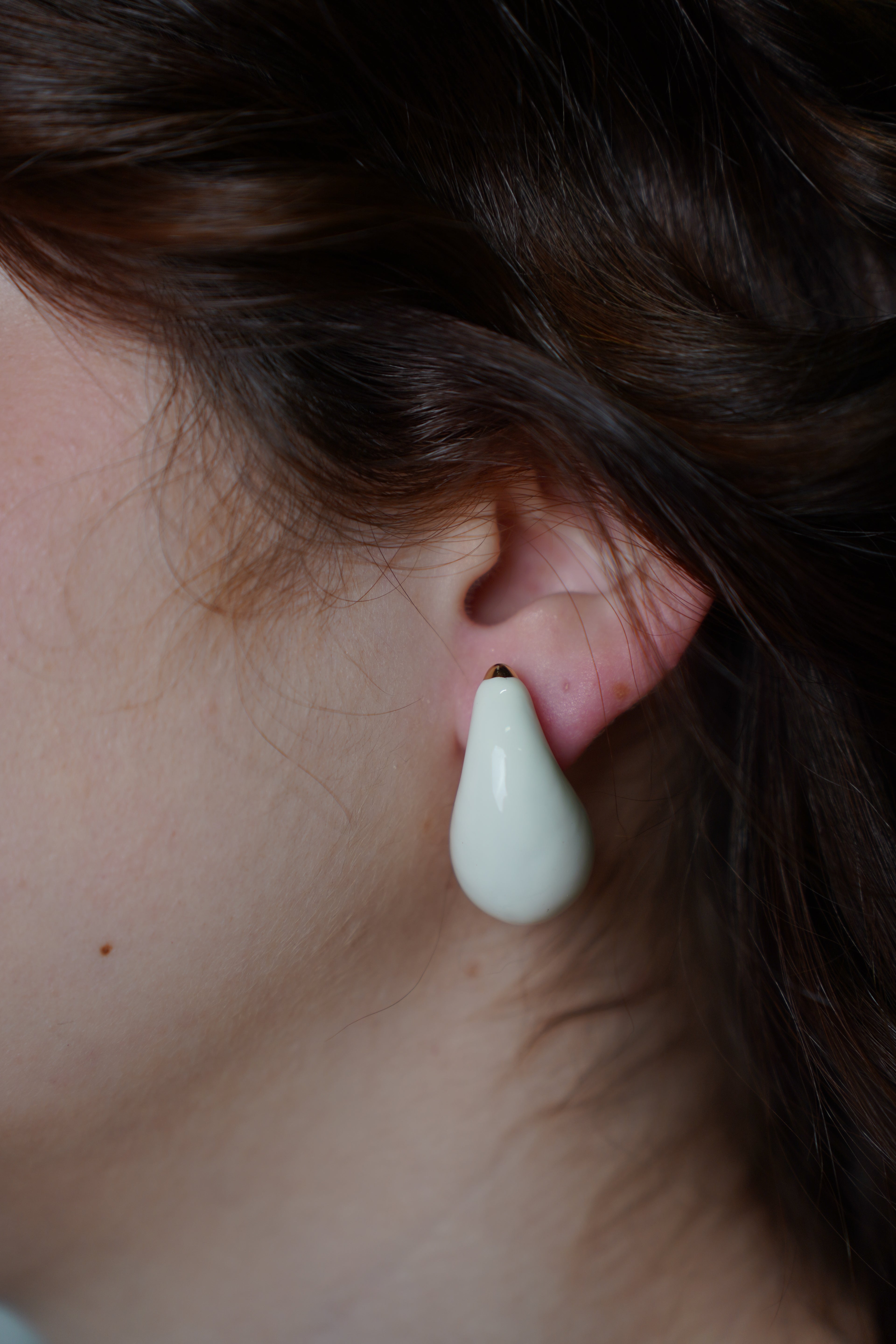 Chunky Tear Drop Earrings - Carema Boutique