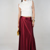 Wila Satin Maxi Skirt – Luxe High-Shine Elegance