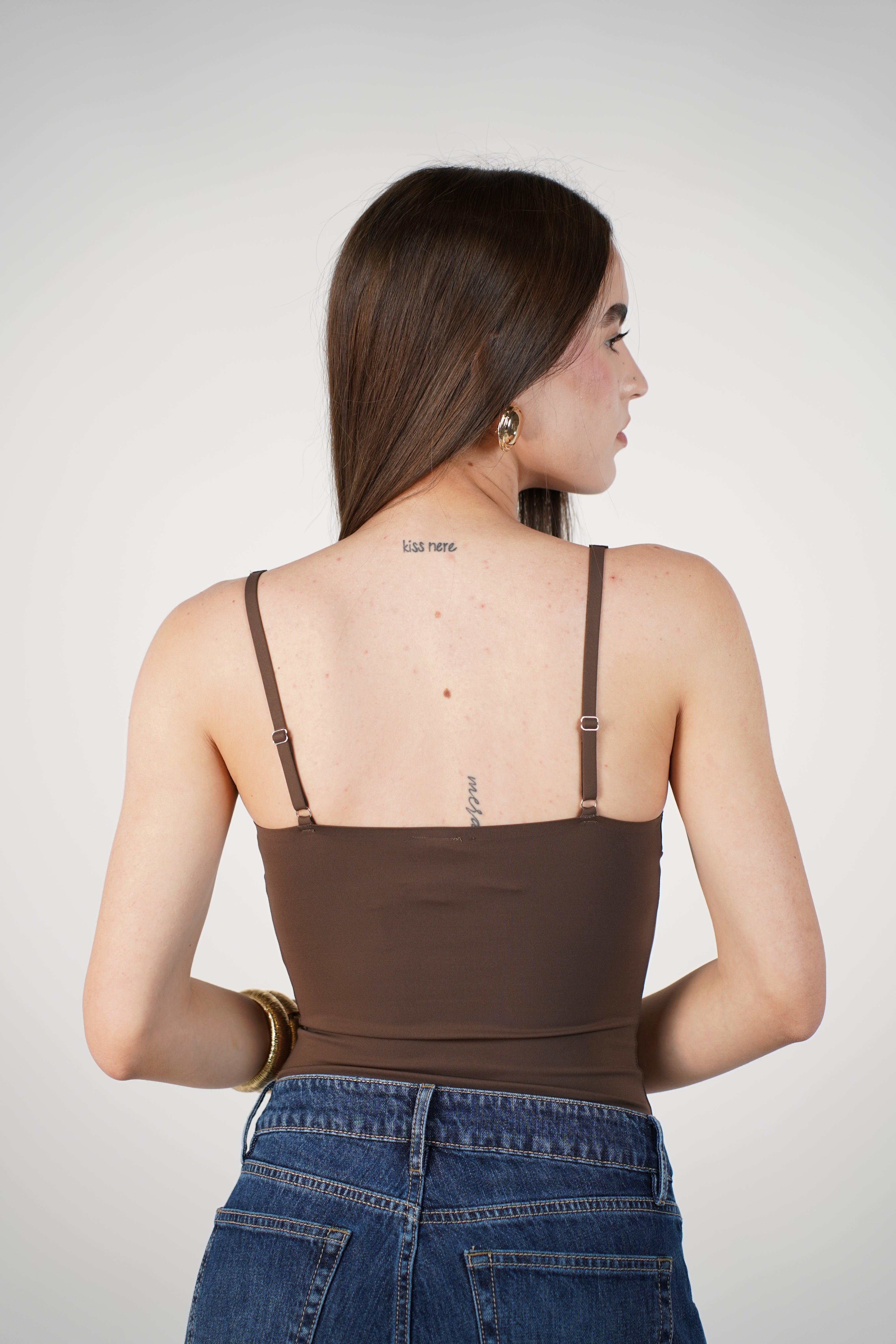 Taly Seamless Bodysuit – Deep V Everyday Essential