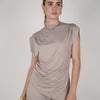 Sira Soft Top – Draped Sleeveless Knit Tee