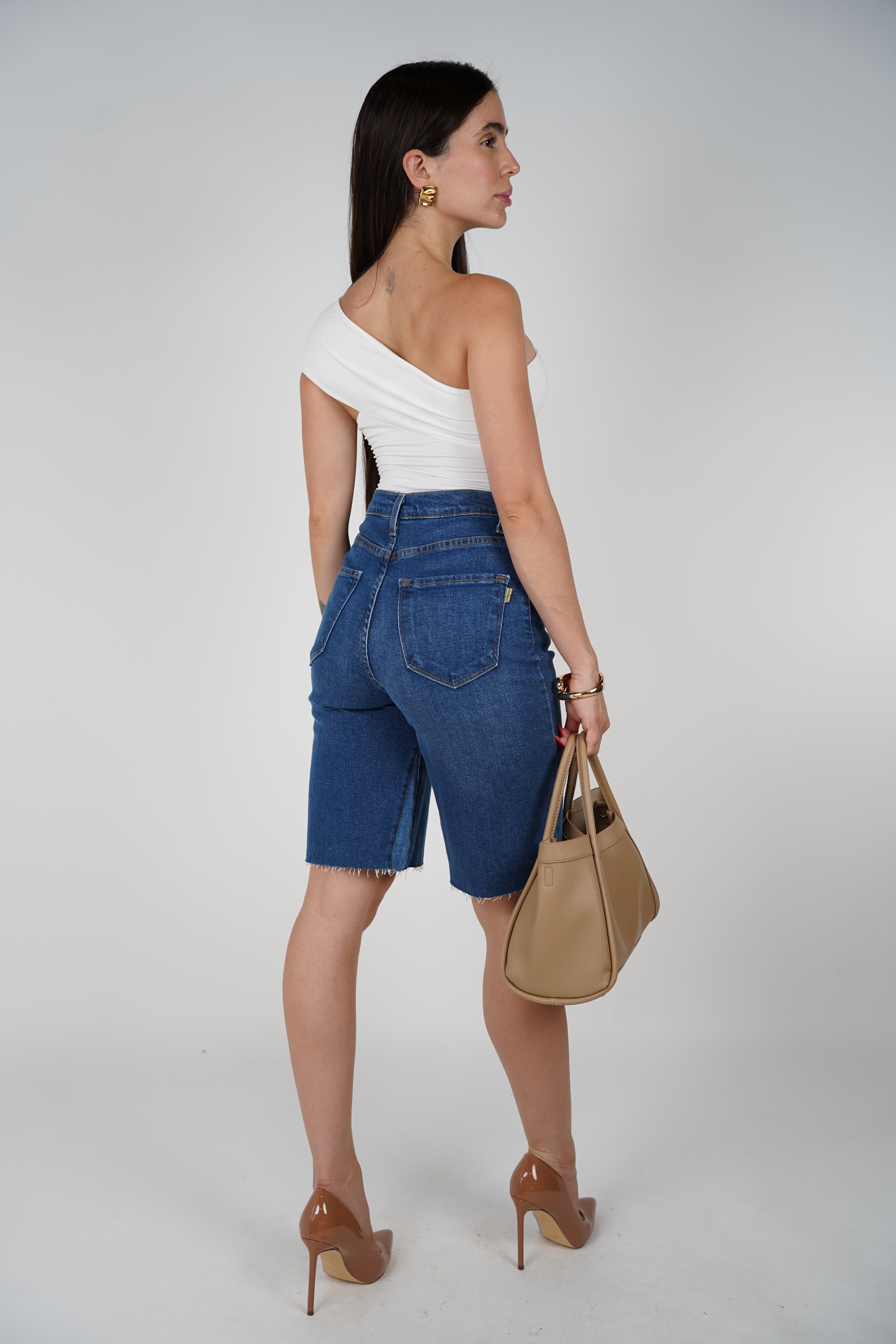 Isabella Shorts – Classic Denim with a Chic Edge