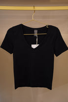 V-neck Short Sleeve - Carema Boutique