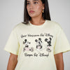 Kelsyn Oversized Mickey Top – Playful Graphic Tee with Glitter Accents