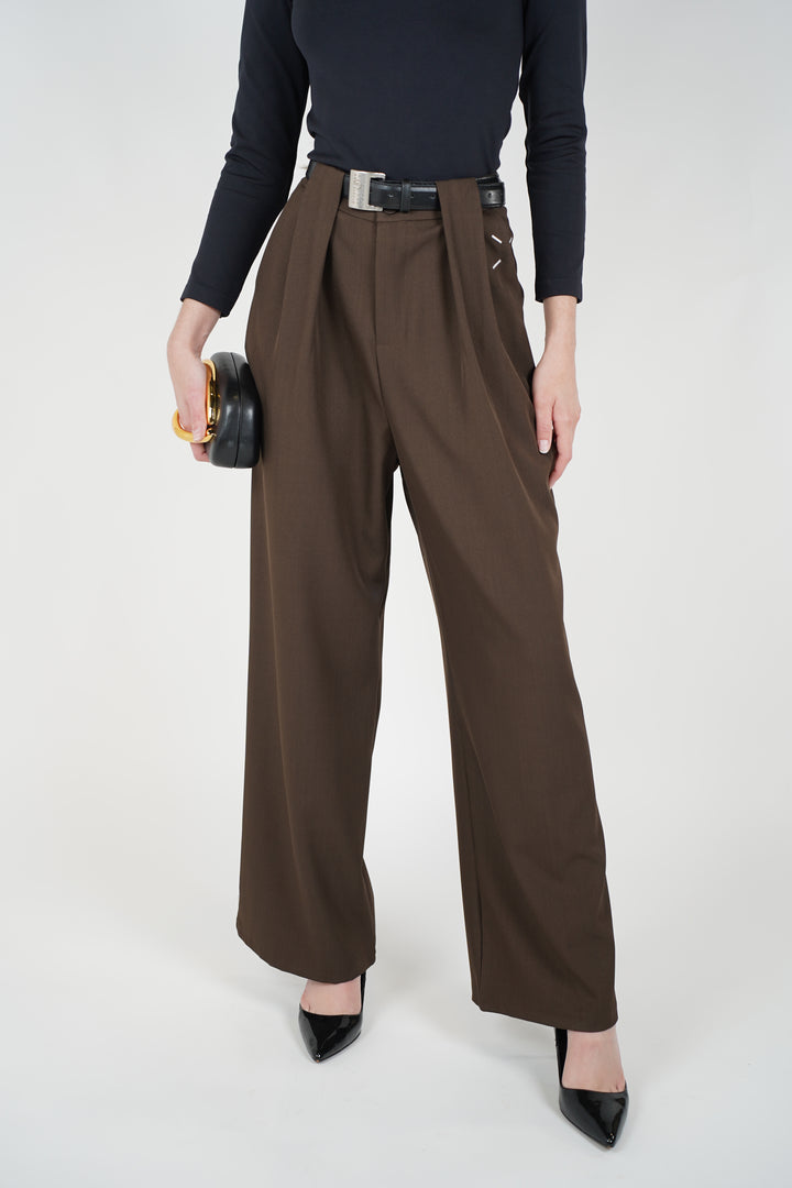 Lucere Belted Wideleg Pants