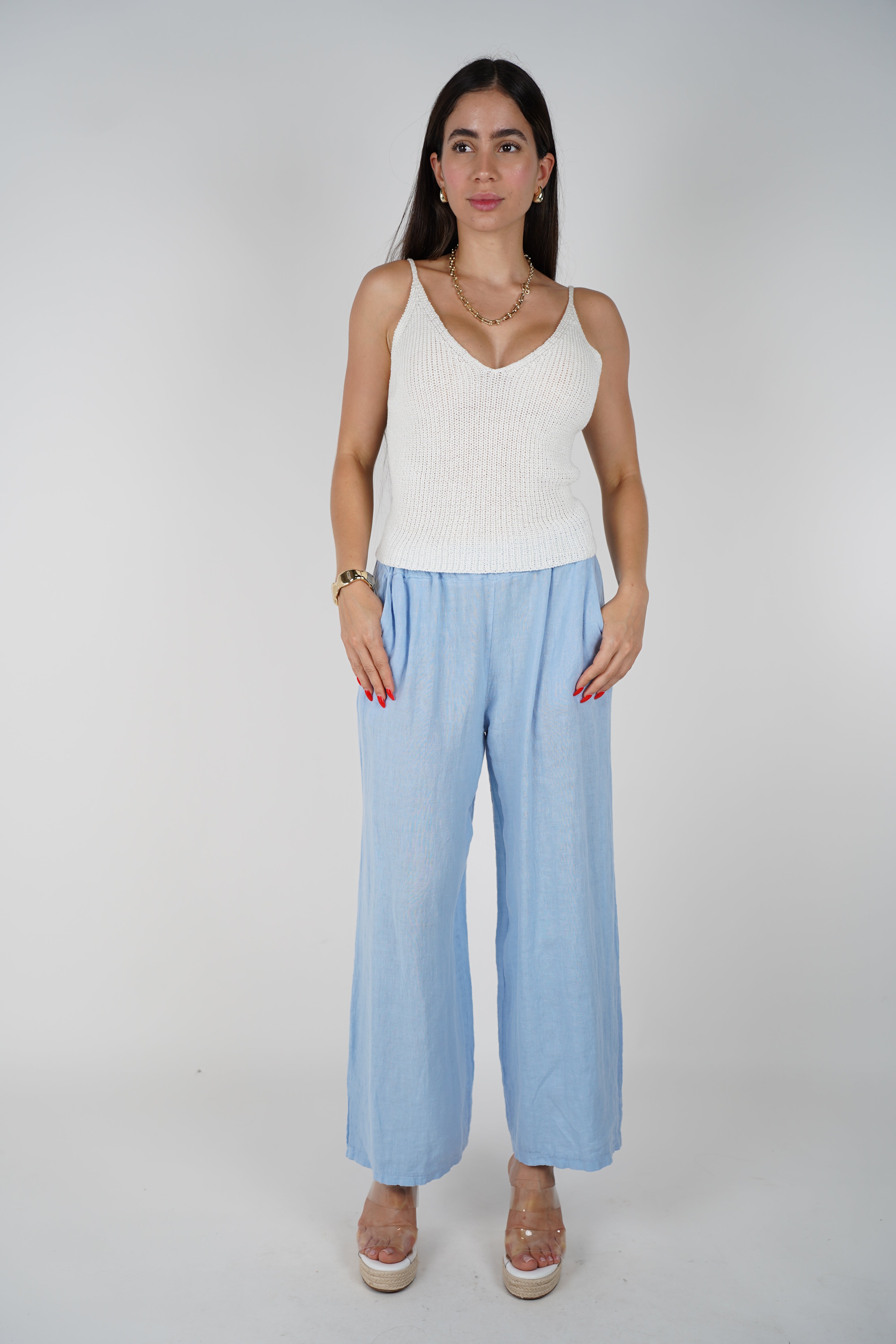 Lune Linen Pants – Effortlessly Chic Comfort