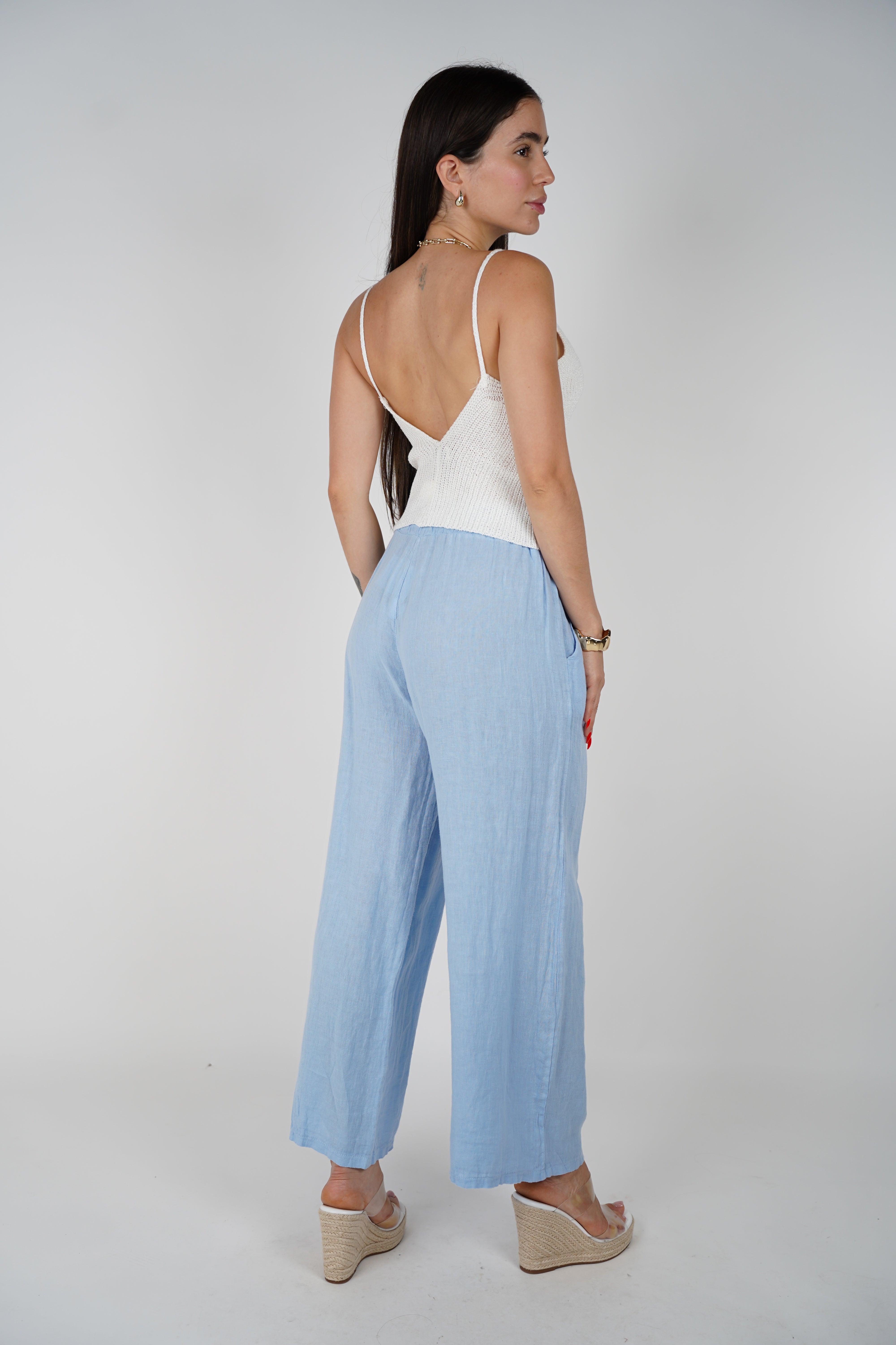 Lune Linen Pants – Effortlessly Chic Comfort