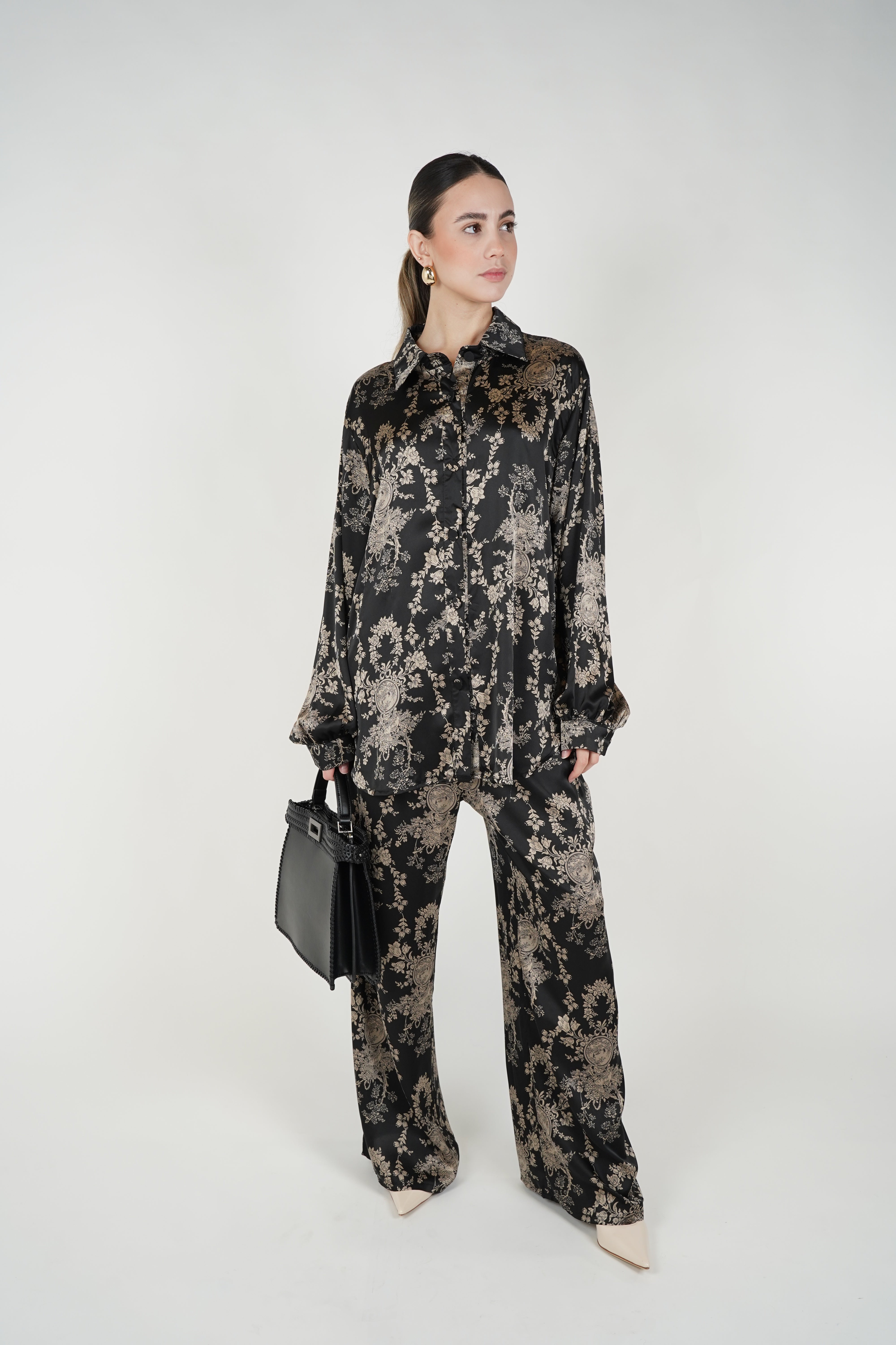 Celorin Tiger Stamped Pants Set