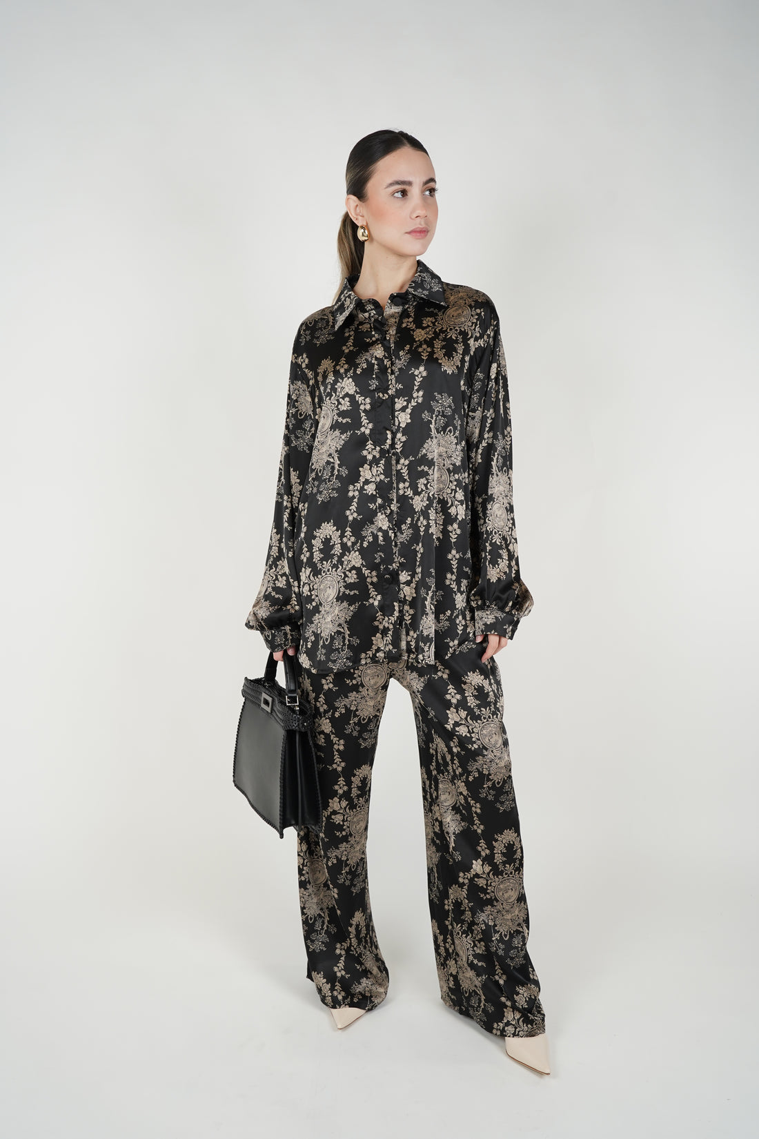 Celorin Tiger Stamped Pants Set