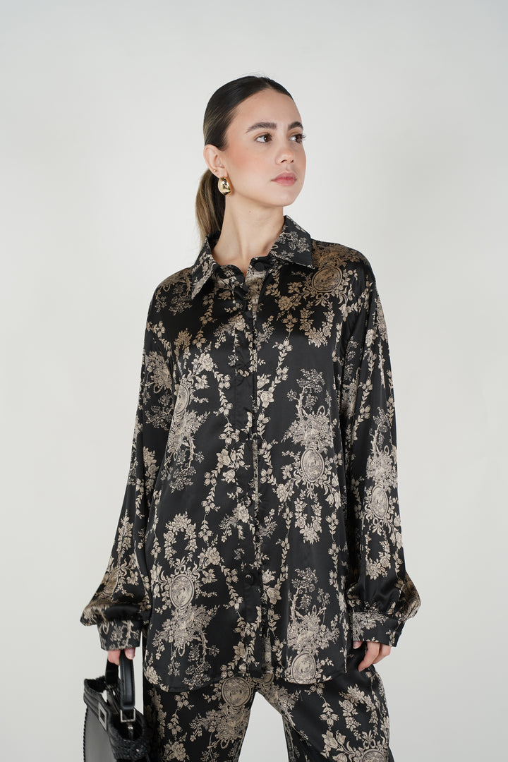 Celorin Tiger Stamped Pants Set