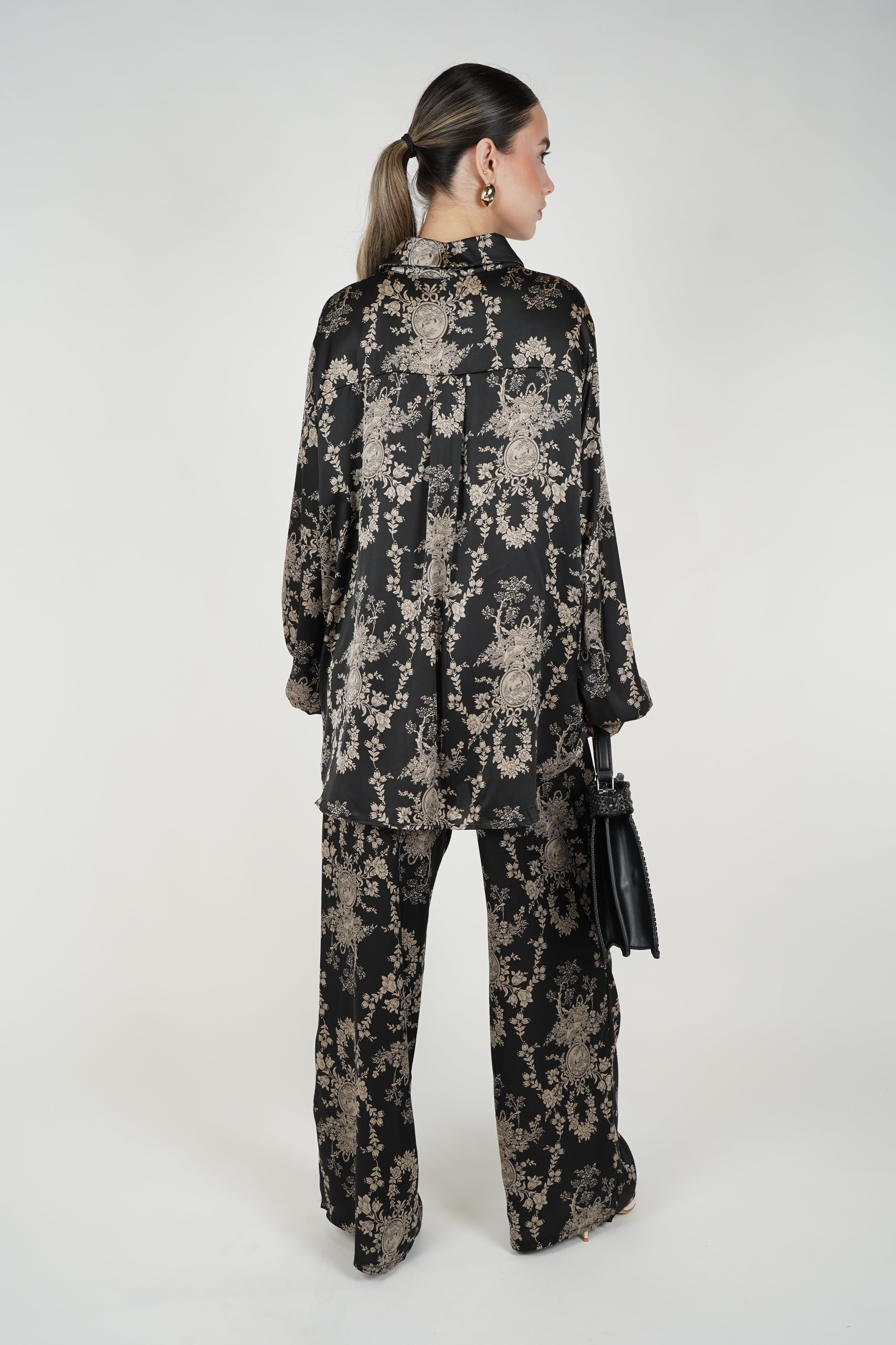 Celorin Tiger Stamped Pants Set