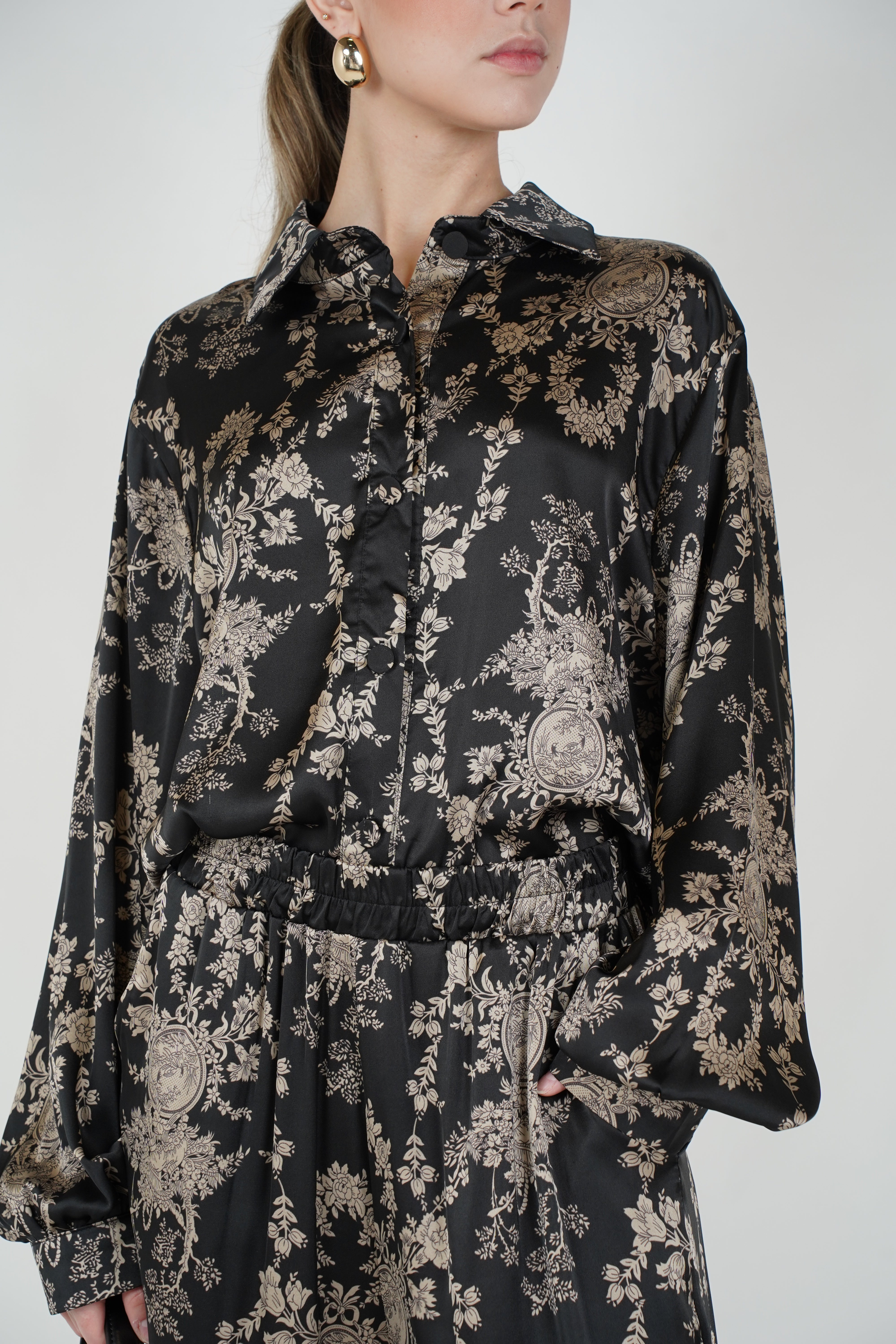 Celorin Tiger Stamped Pants Set